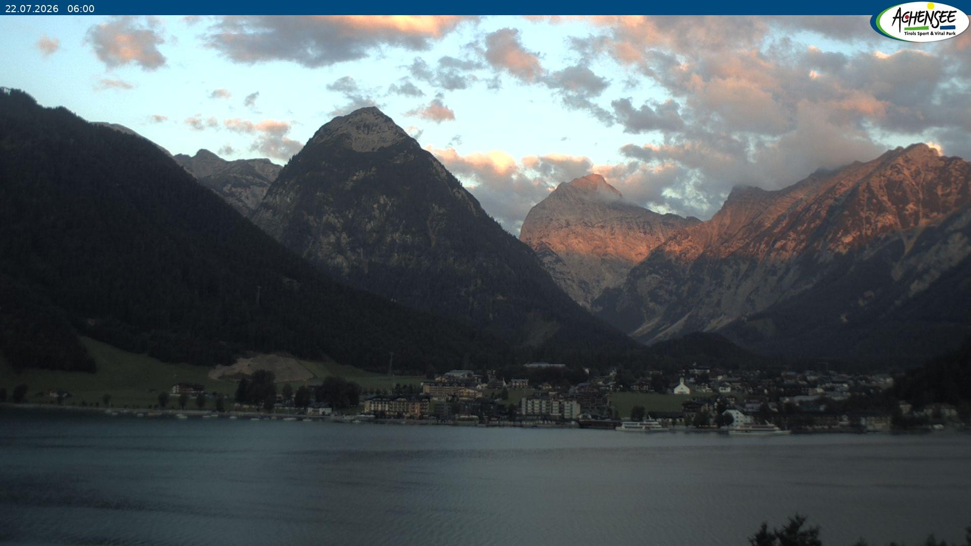 Archived image Webcam Inn Bergkristall / Maurach