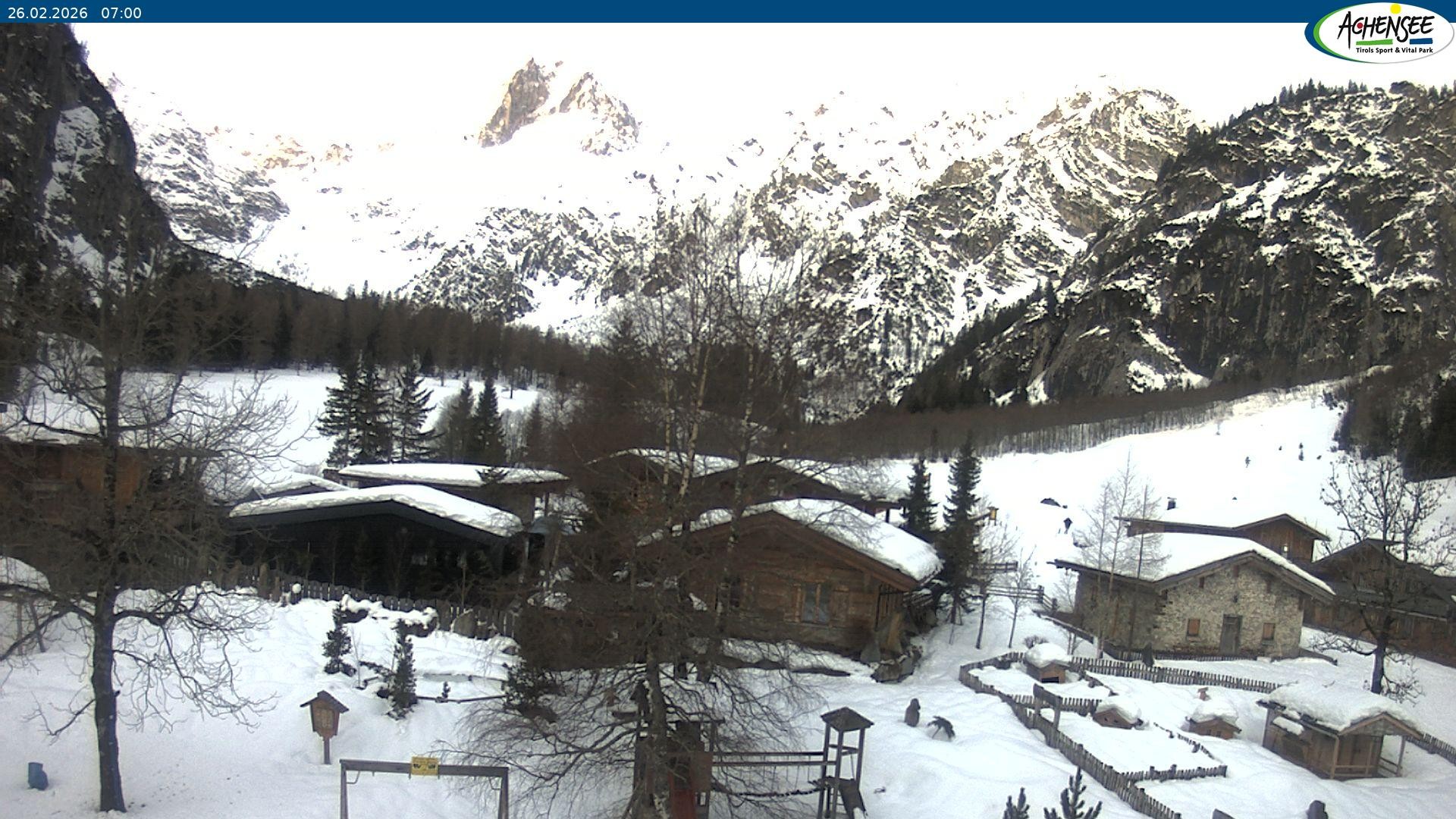 Archived image Webcam Gramaialm near Pertisau