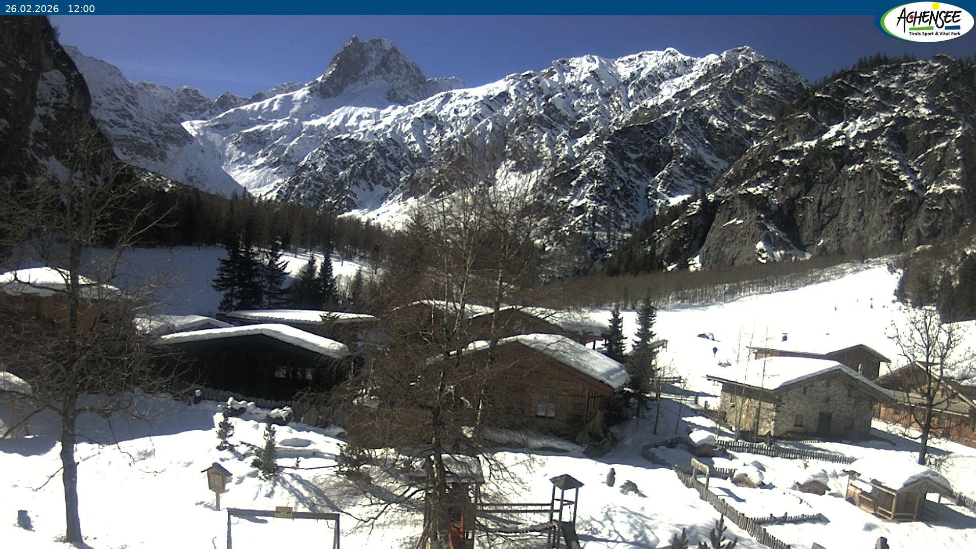 Archived image Webcam Gramaialm near Pertisau