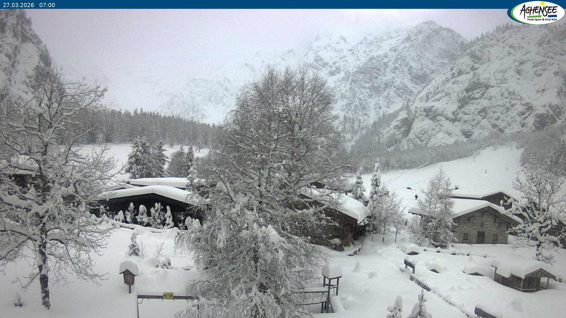 Archiv Foto Webcam Gramaialm bei Pertisau