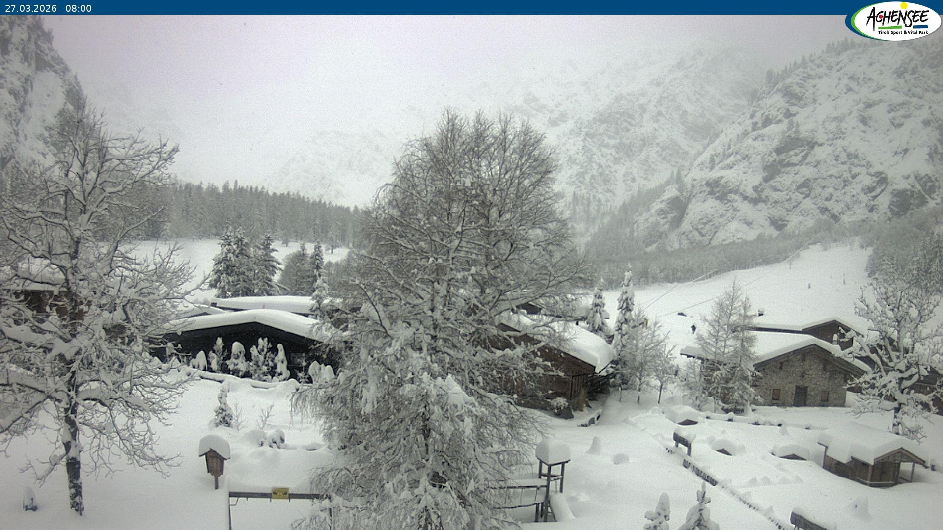 Archiv Foto Webcam Gramaialm bei Pertisau