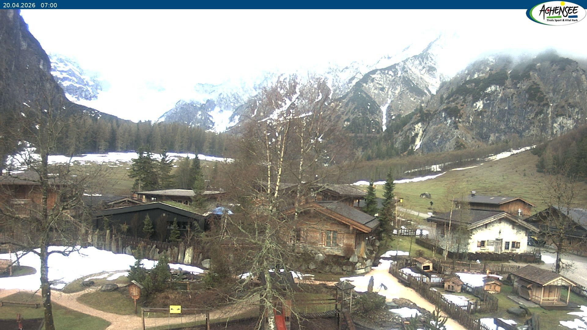 Archiv Foto Webcam Gramaialm bei Pertisau