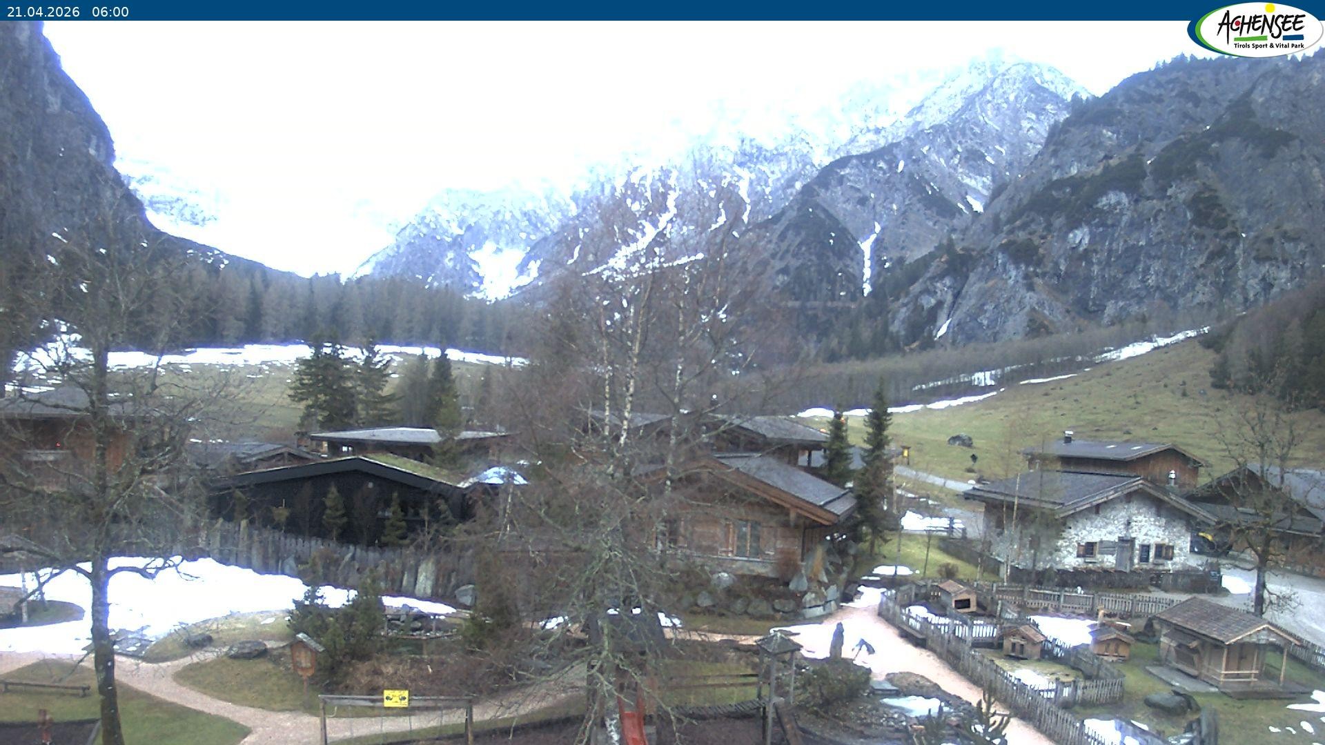 Archived image Webcam Gramaialm near Pertisau