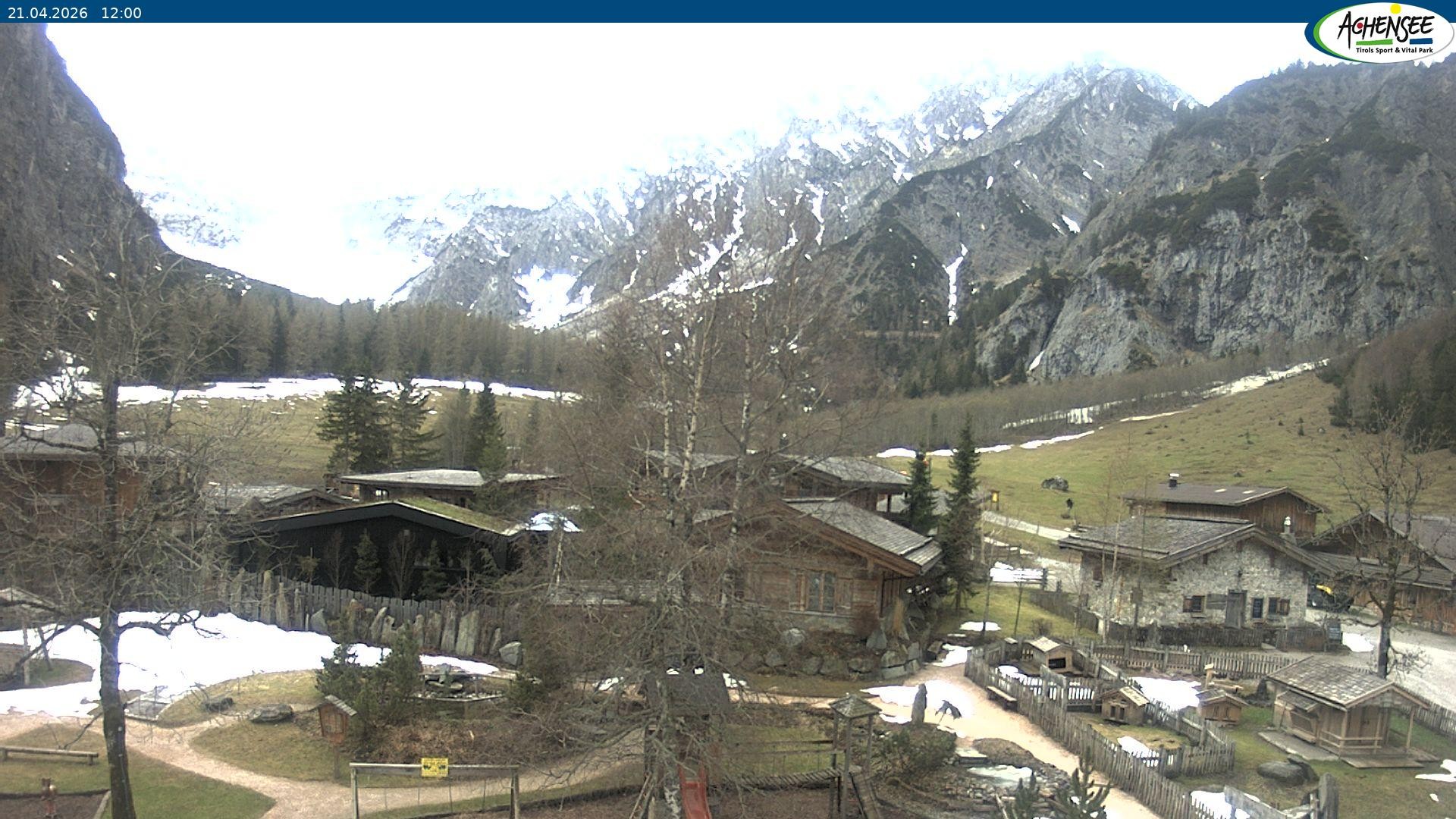 Archived image Webcam Gramaialm near Pertisau