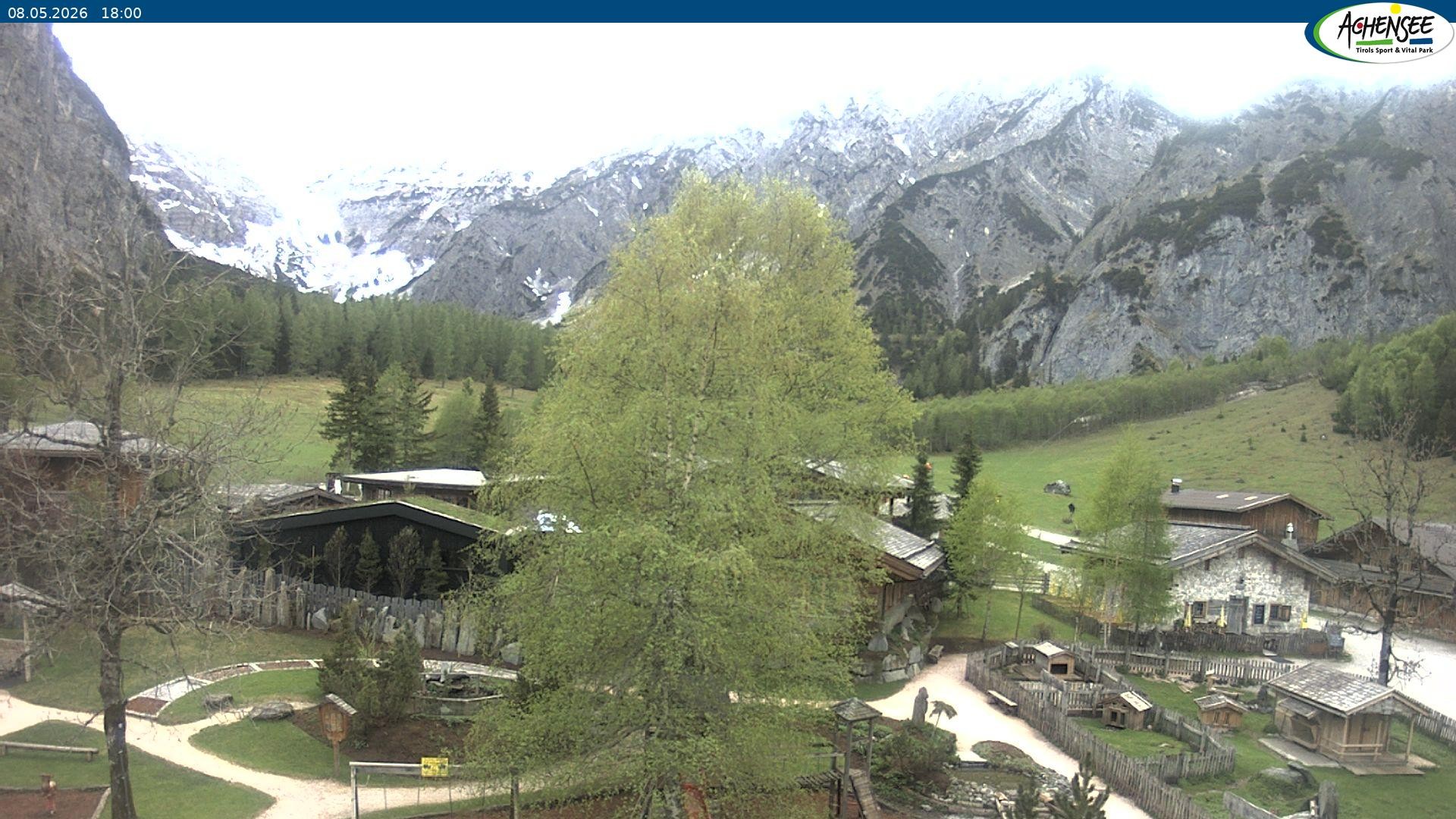 Archived image Webcam Gramaialm near Pertisau