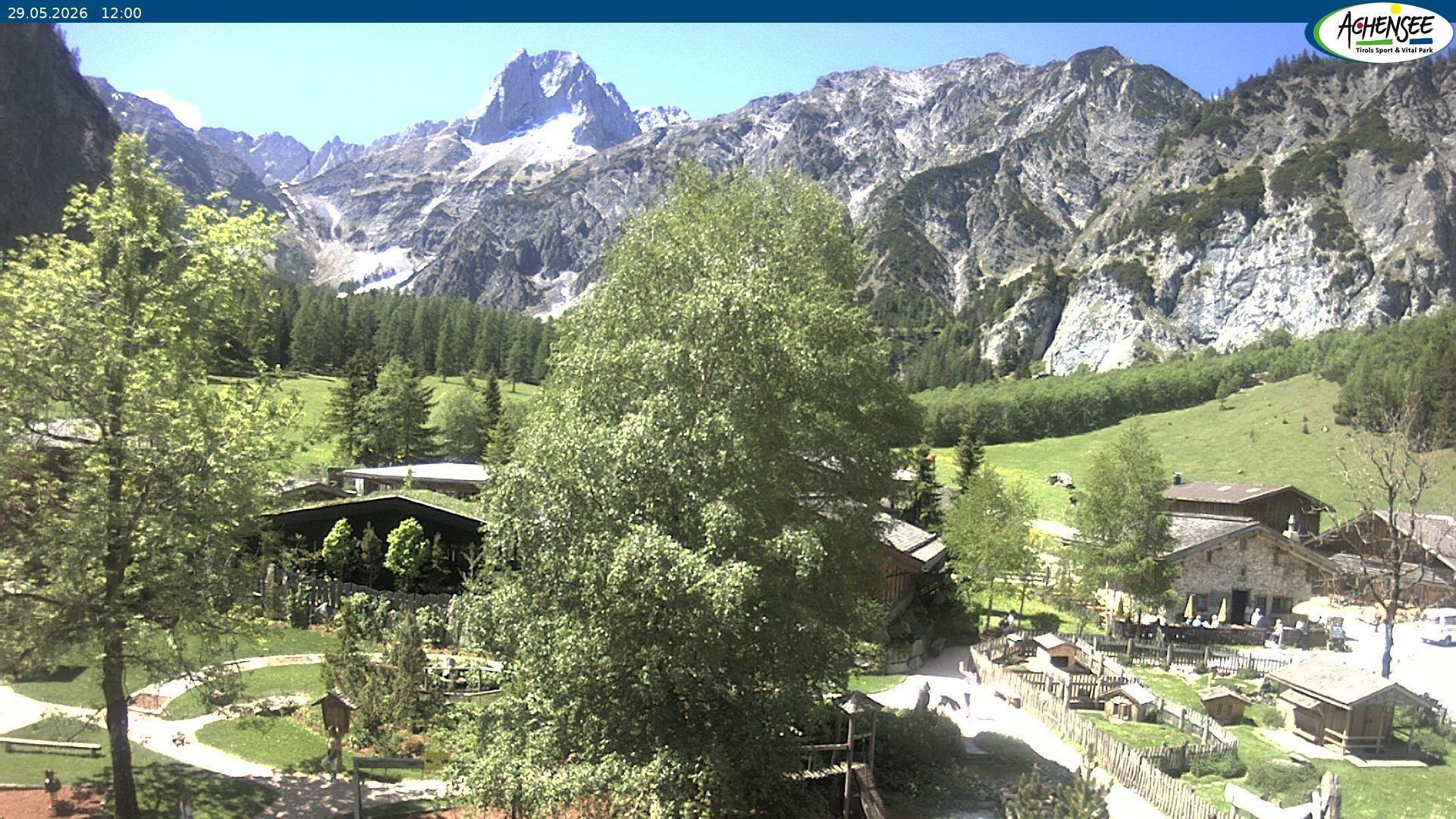 Archiv Foto Webcam Gramaialm bei Pertisau