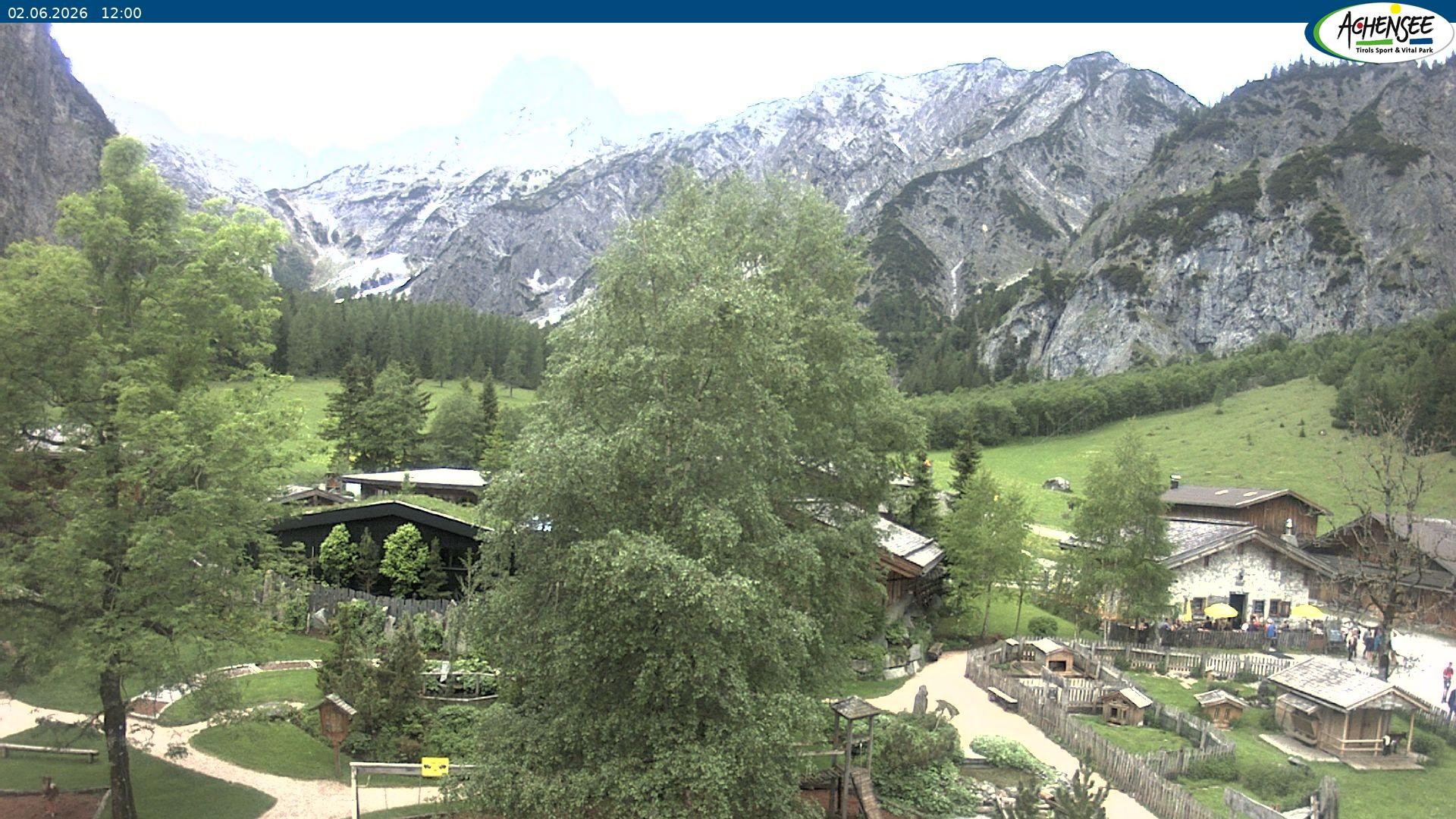 Archiv Foto Webcam Gramaialm bei Pertisau
