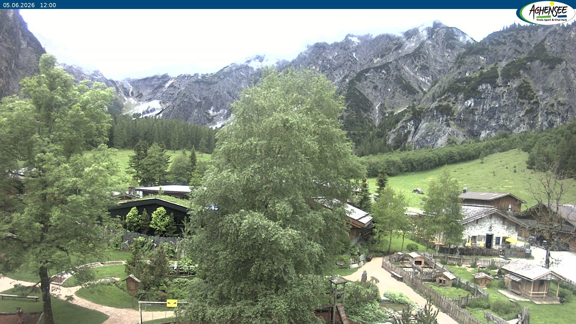Archived image Webcam Gramaialm near Pertisau