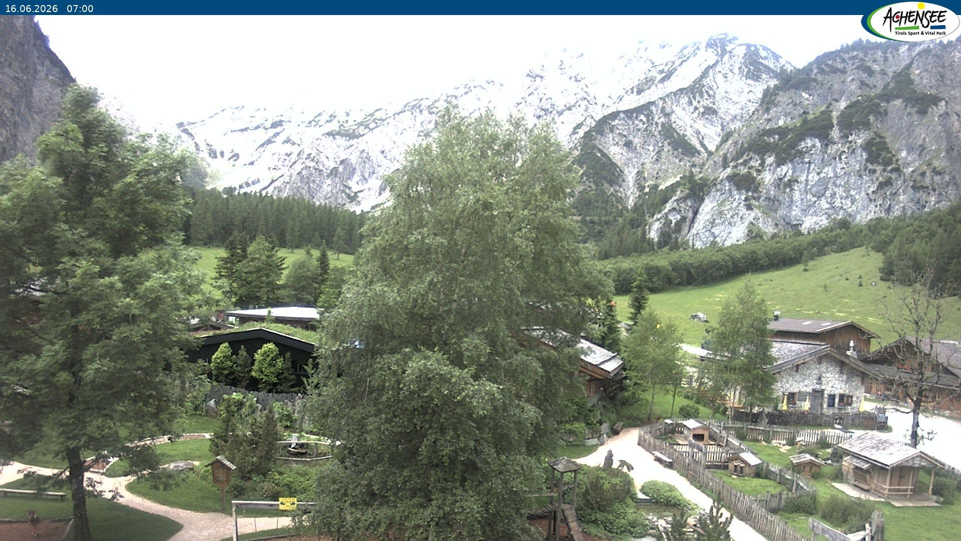 Archiv Foto Webcam Gramaialm bei Pertisau