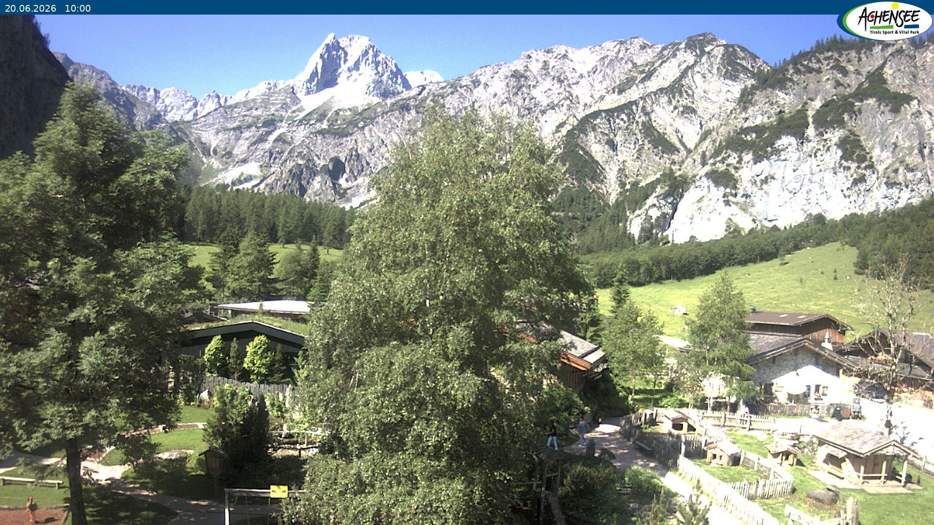 Archiv Foto Webcam Gramaialm bei Pertisau