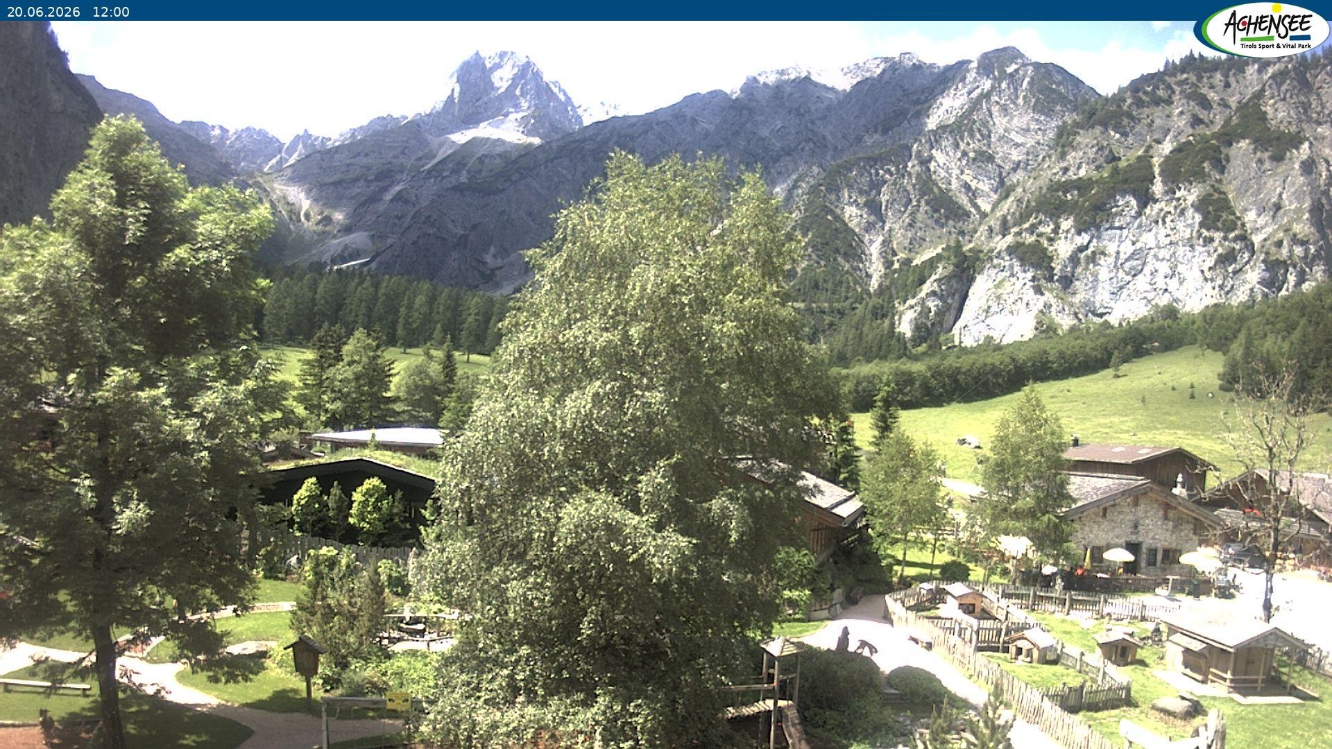Archiv Foto Webcam Gramaialm bei Pertisau