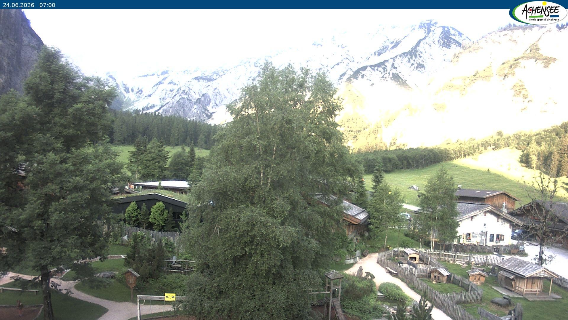 Archiv Foto Webcam Gramaialm bei Pertisau