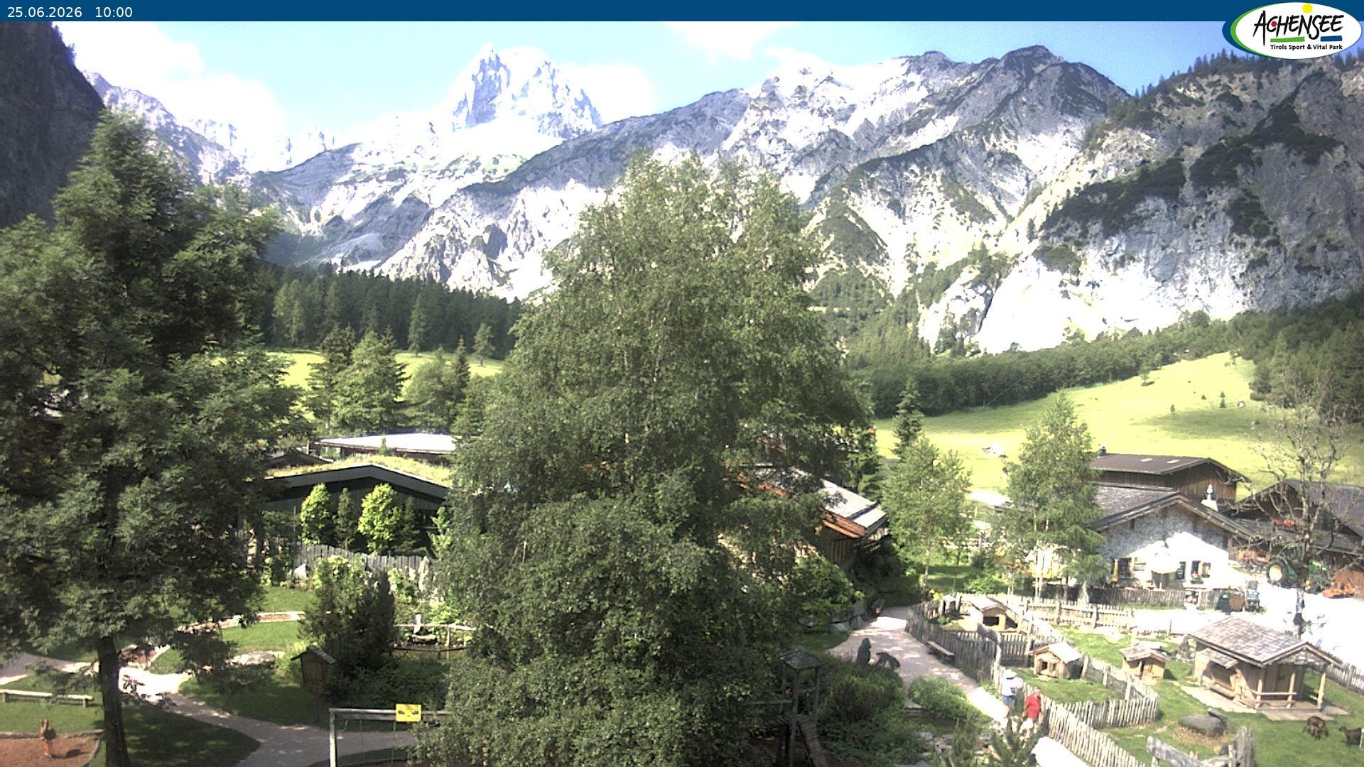 Archiv Foto Webcam Gramaialm bei Pertisau