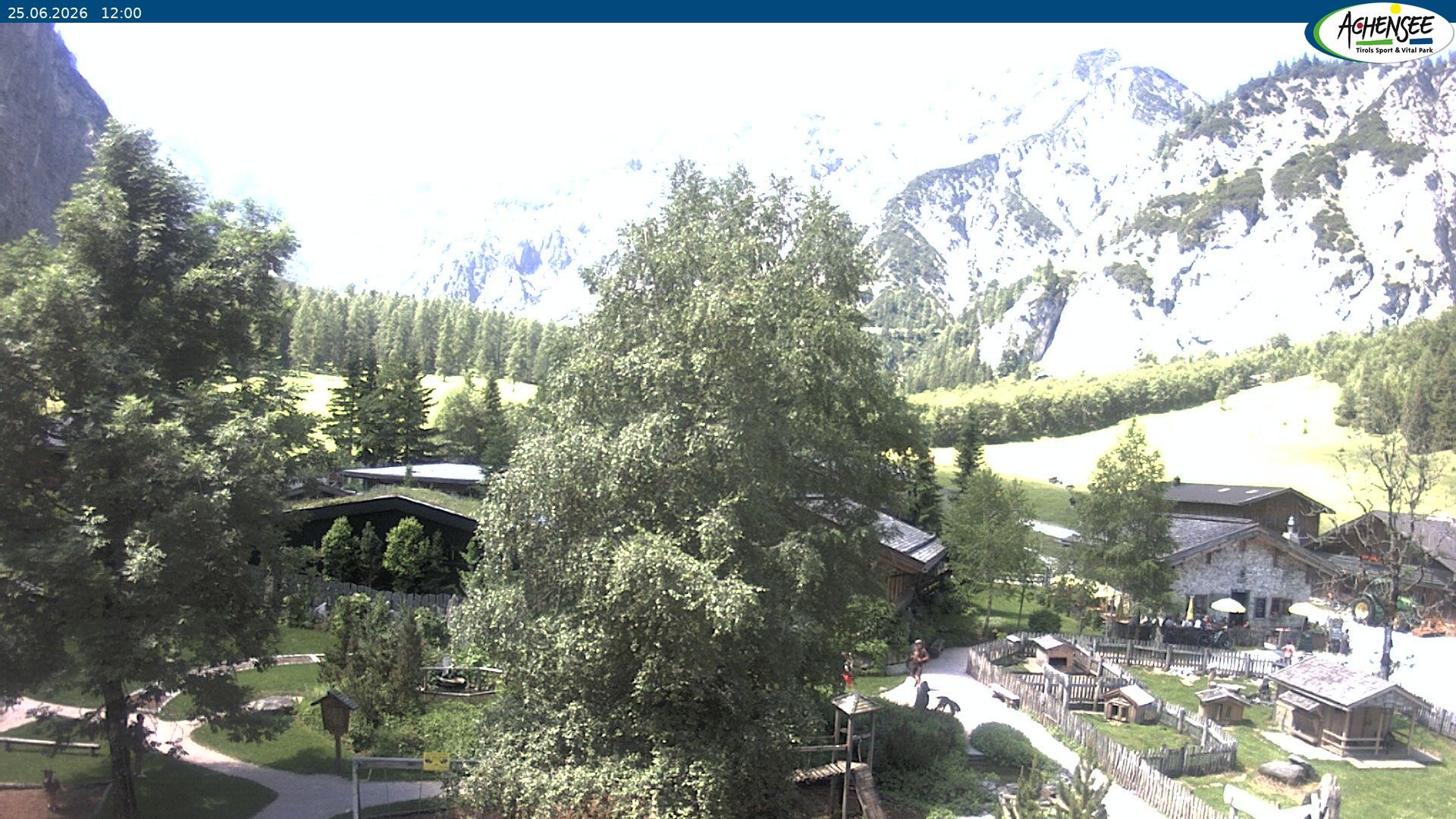 Archiv Foto Webcam Gramaialm bei Pertisau
