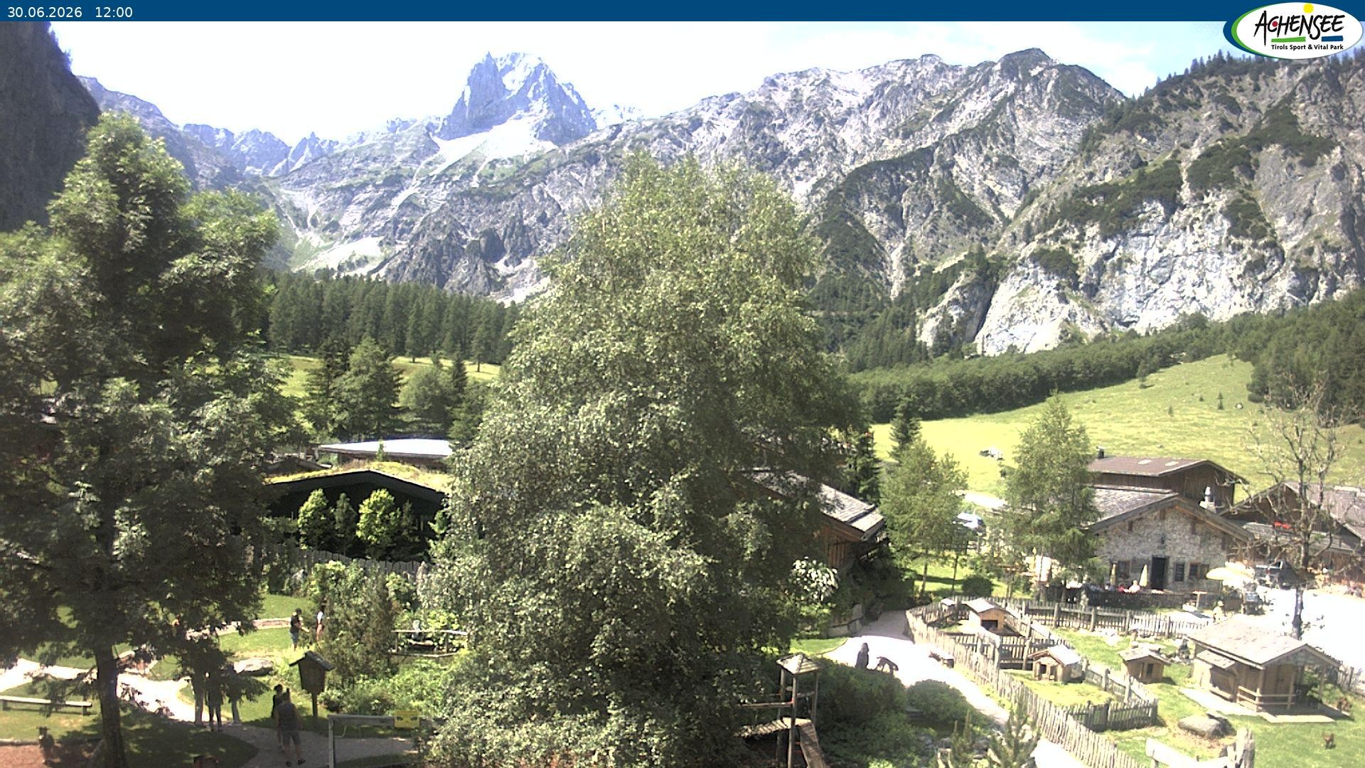 Archiv Foto Webcam Gramaialm bei Pertisau