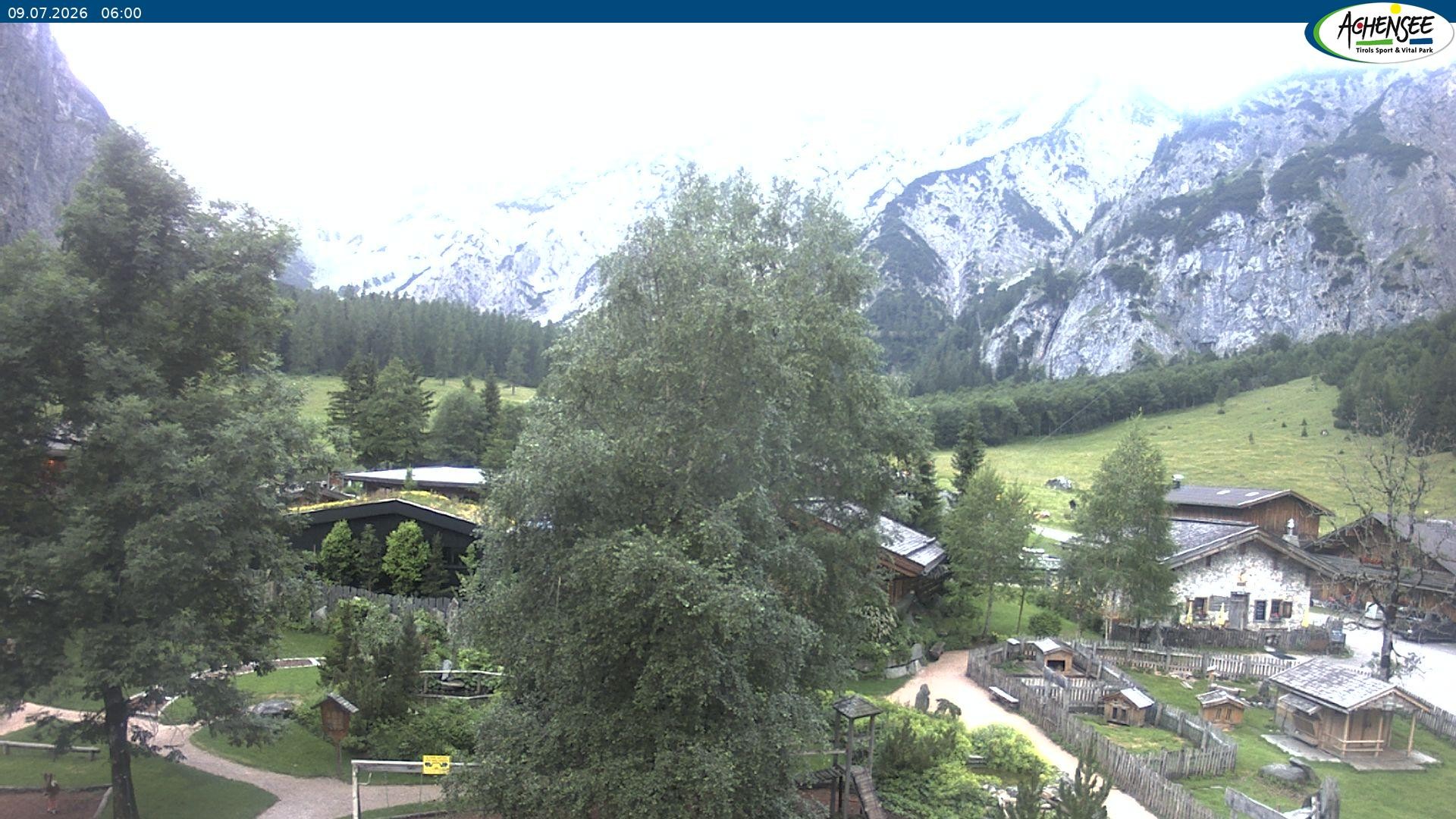Archiv Foto Webcam Gramaialm bei Pertisau
