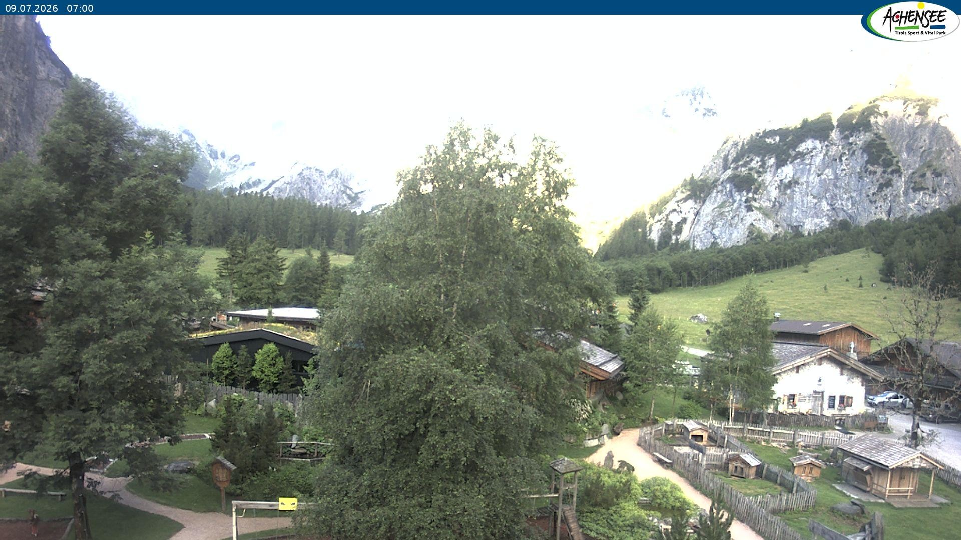 Archiv Foto Webcam Gramaialm bei Pertisau