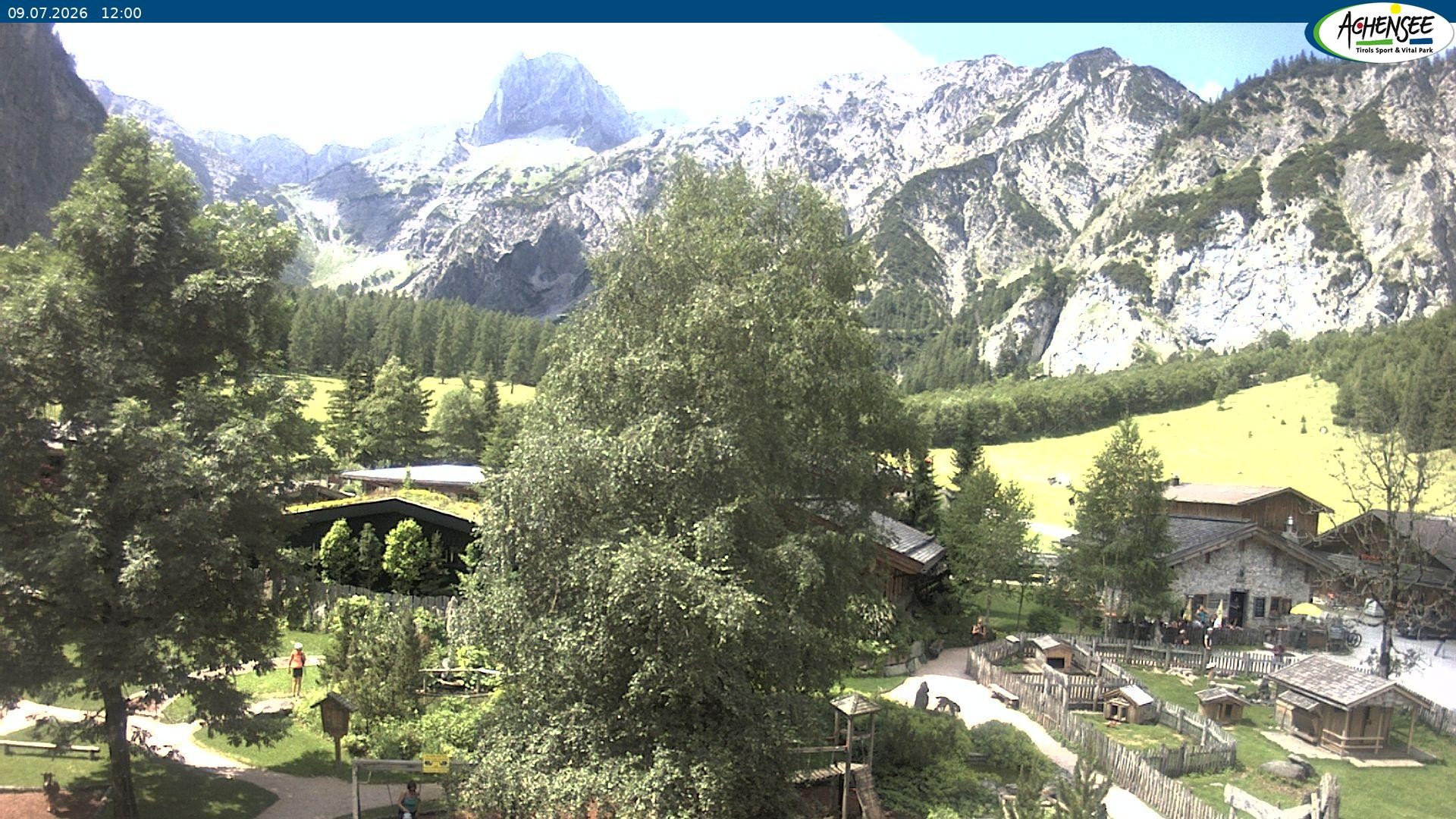 Archiv Foto Webcam Gramaialm bei Pertisau