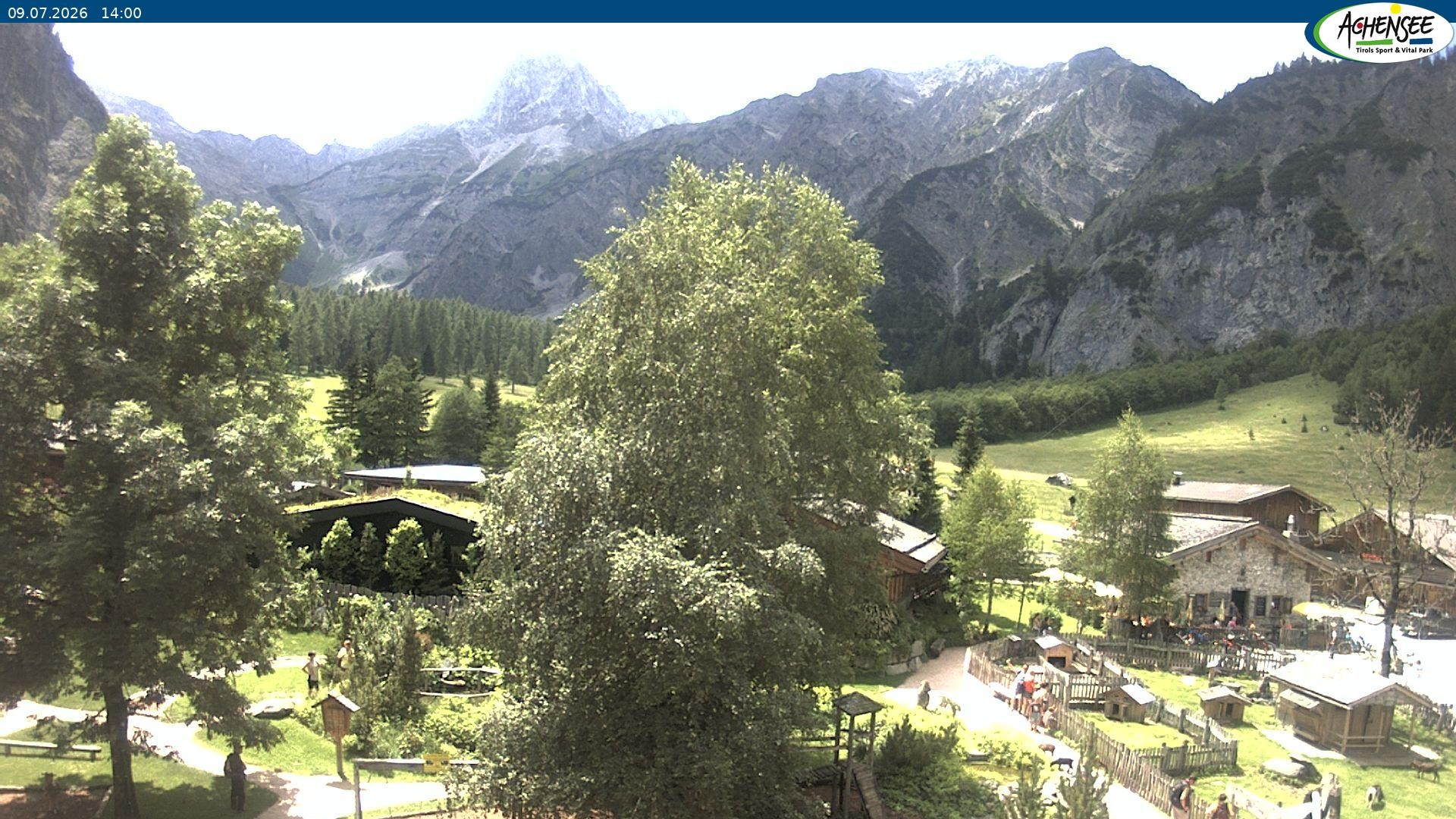 Archiv Foto Webcam Gramaialm bei Pertisau