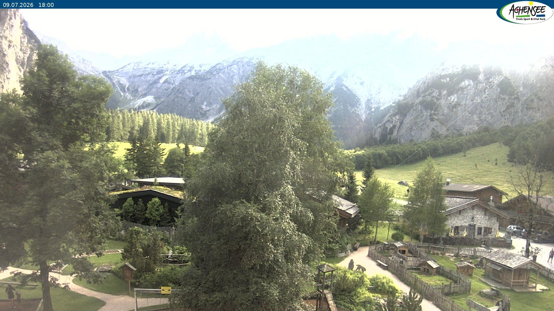 Archiv Foto Webcam Gramaialm bei Pertisau