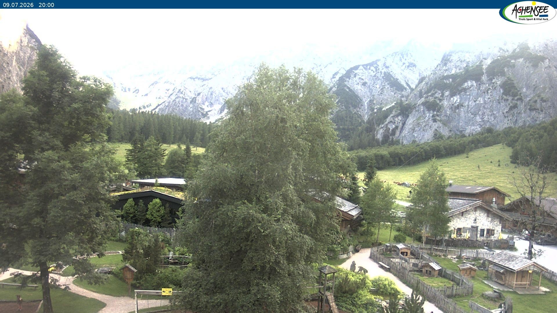 Archiv Foto Webcam Gramaialm bei Pertisau