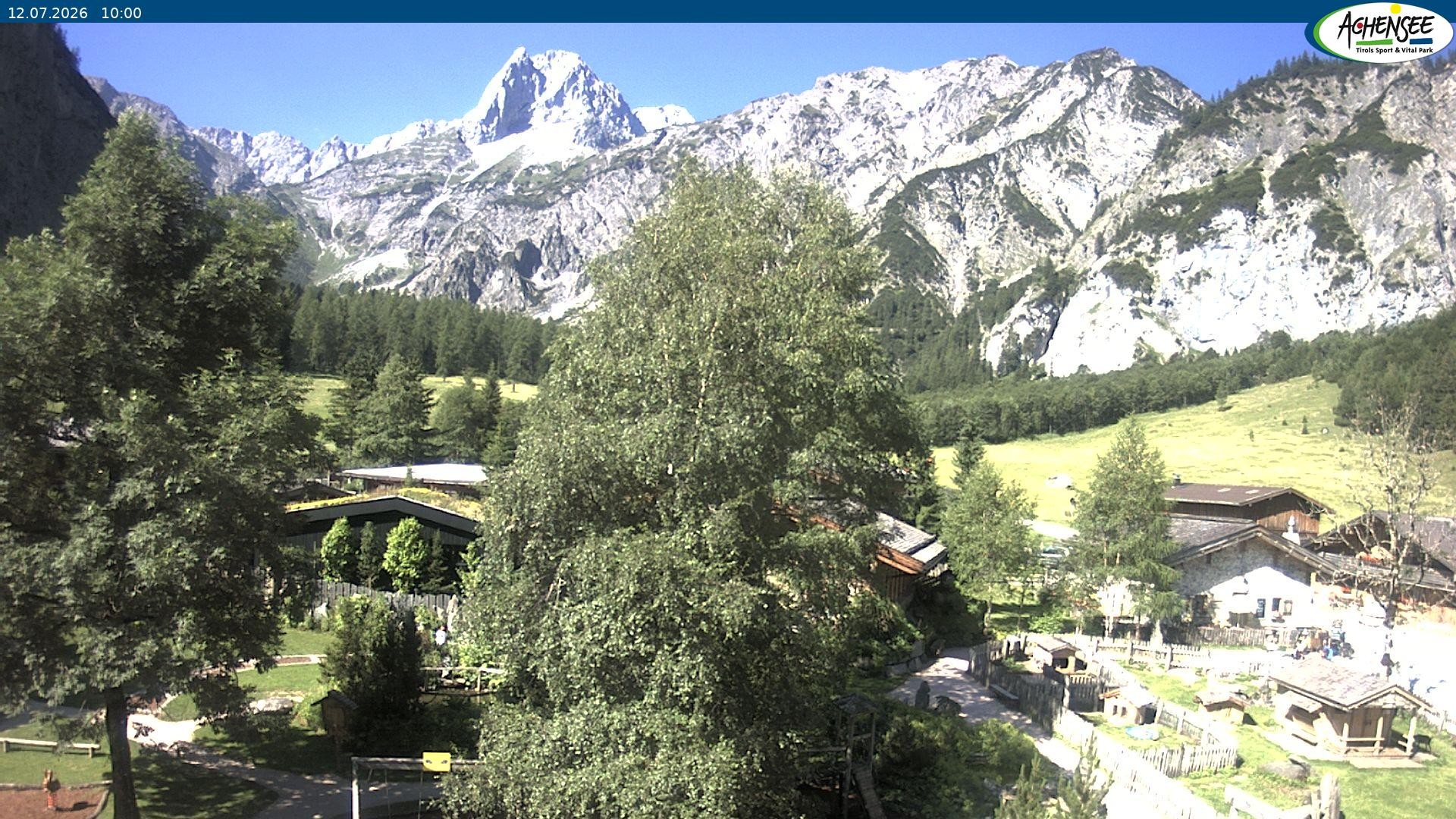 Archiv Foto Webcam Gramaialm bei Pertisau