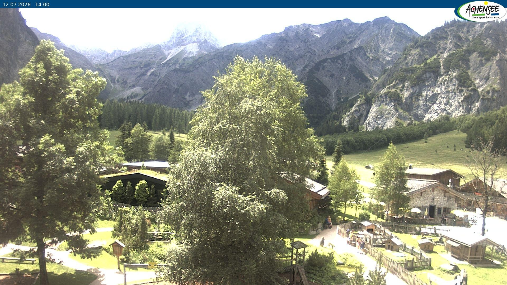 Archiv Foto Webcam Gramaialm bei Pertisau