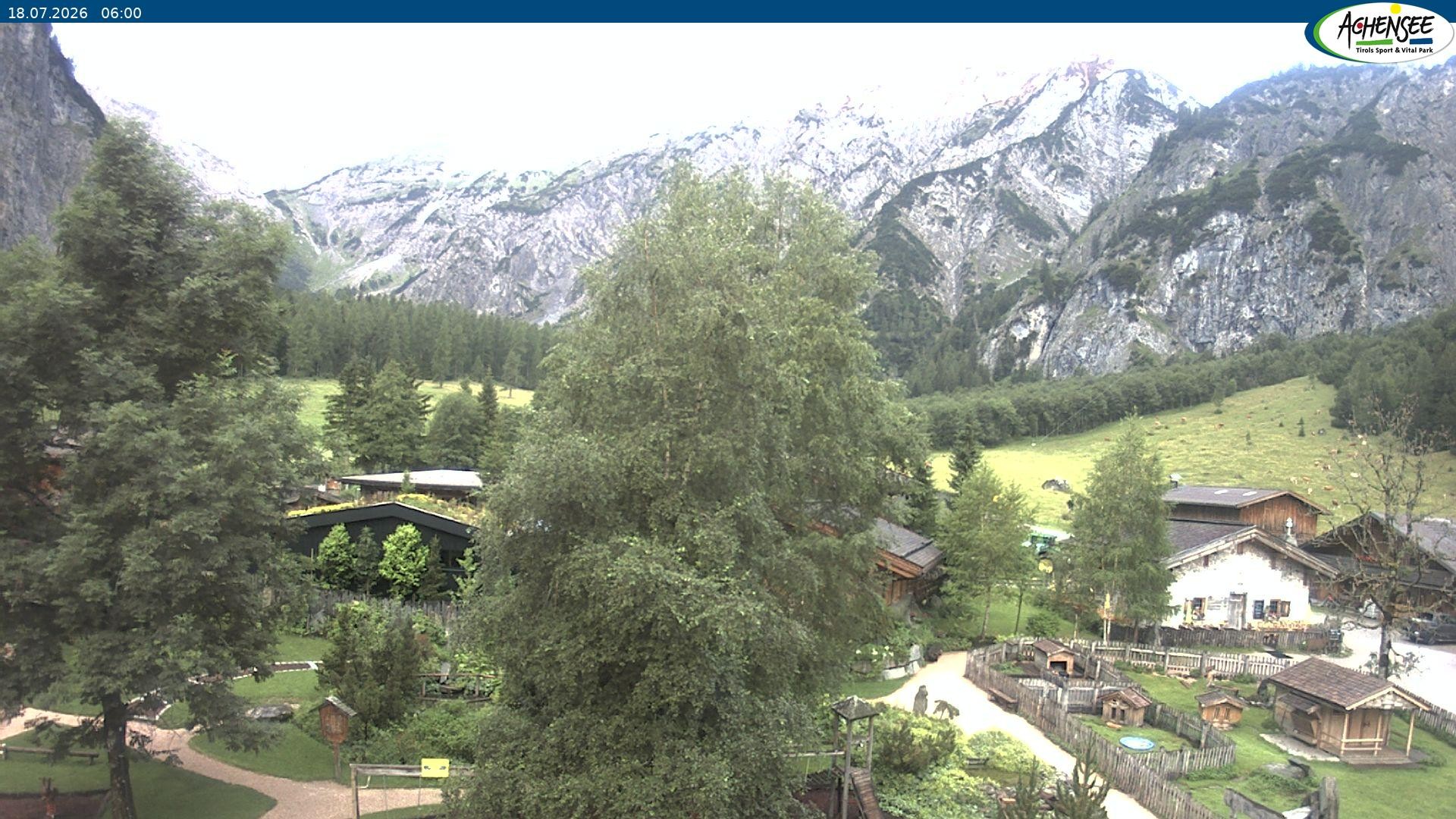 Archiv Foto Webcam Gramaialm bei Pertisau