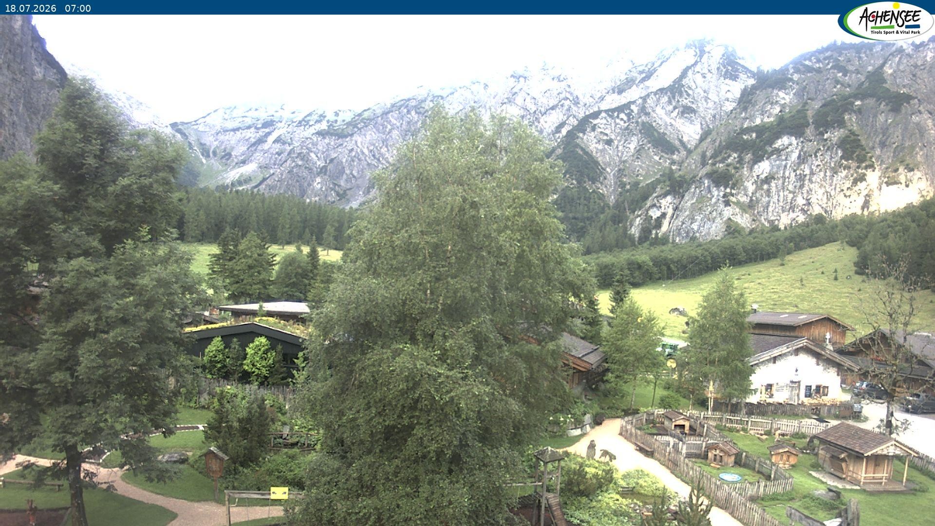 Archiv Foto Webcam Gramaialm bei Pertisau