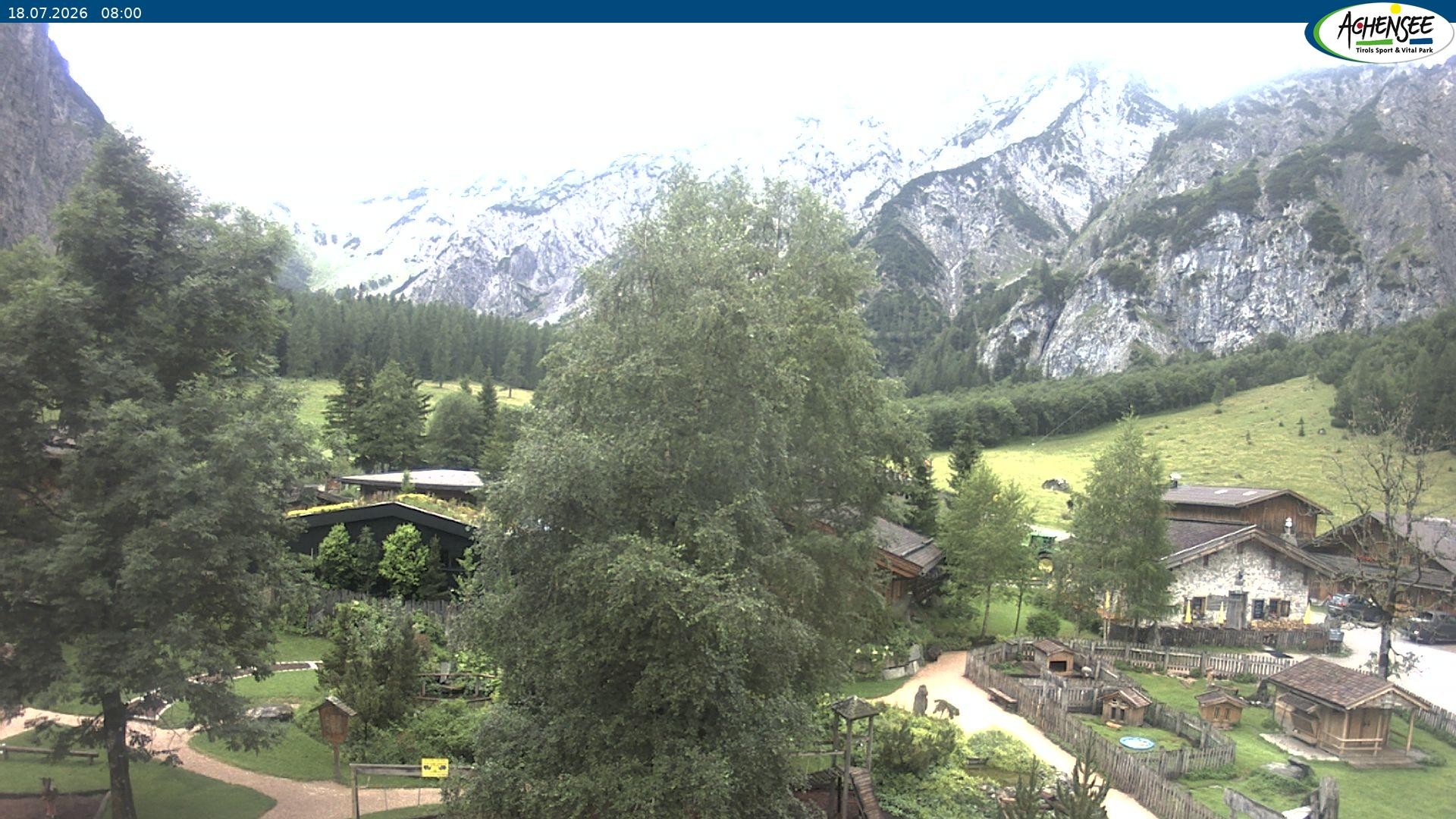 Archiv Foto Webcam Gramaialm bei Pertisau