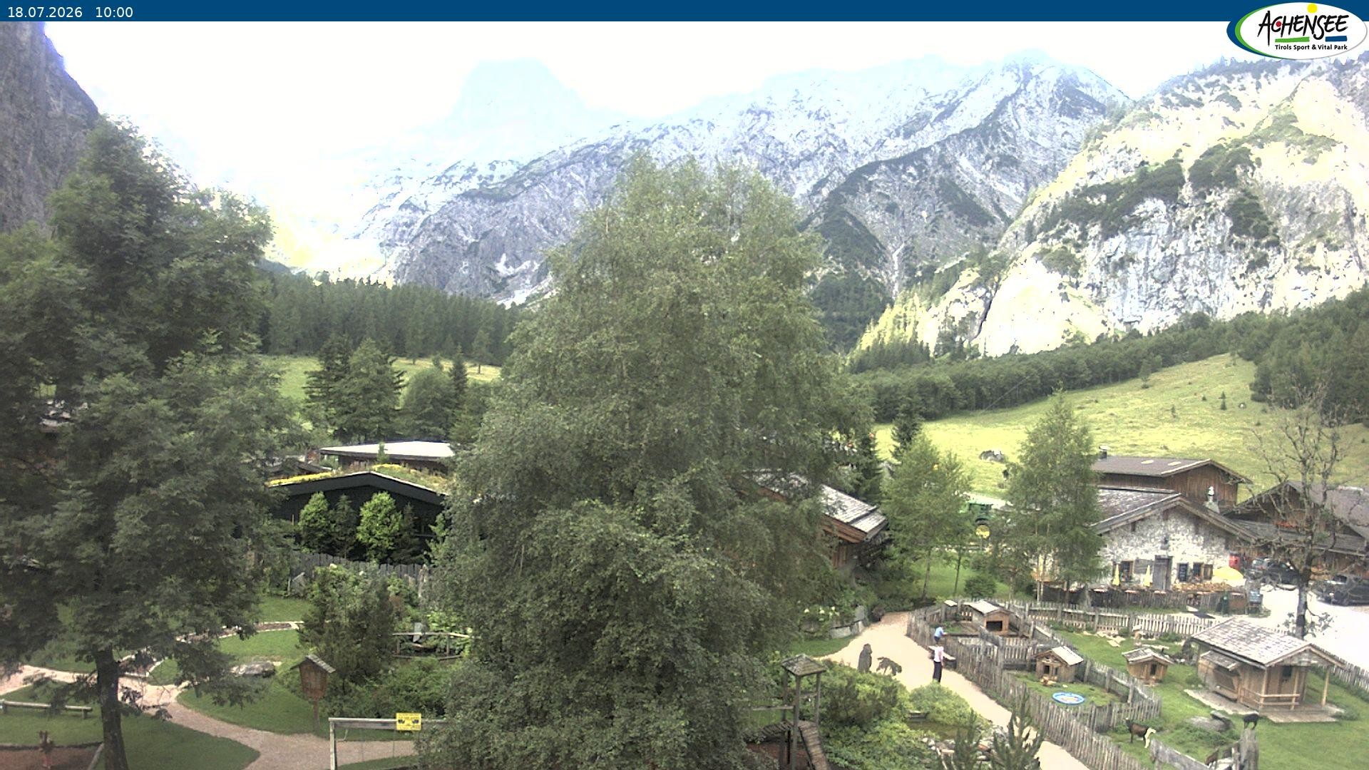 Archiv Foto Webcam Gramaialm bei Pertisau