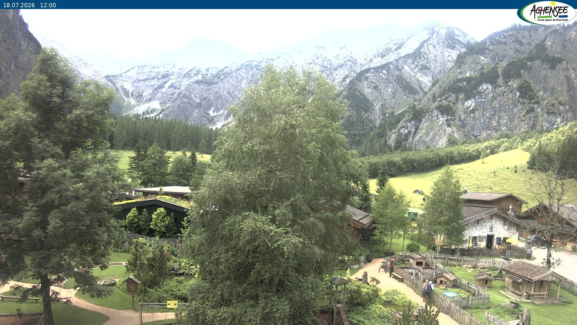 Archiv Foto Webcam Gramaialm bei Pertisau