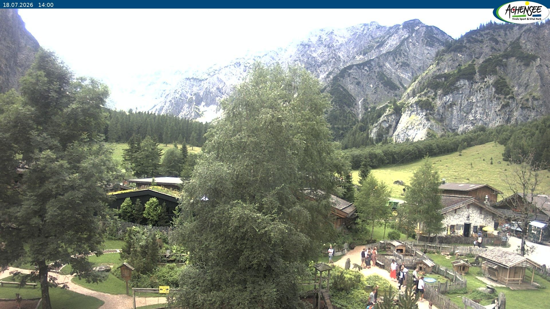 Archiv Foto Webcam Gramaialm bei Pertisau