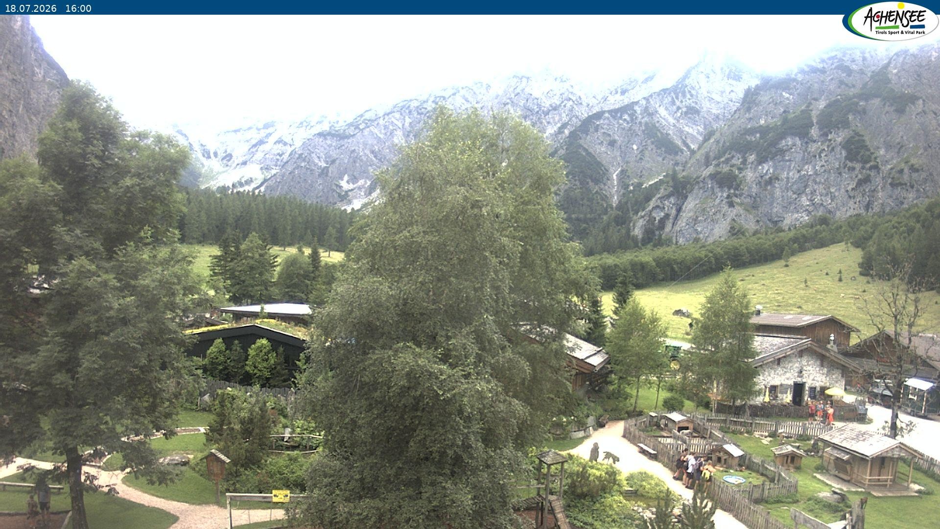 Archiv Foto Webcam Gramaialm bei Pertisau