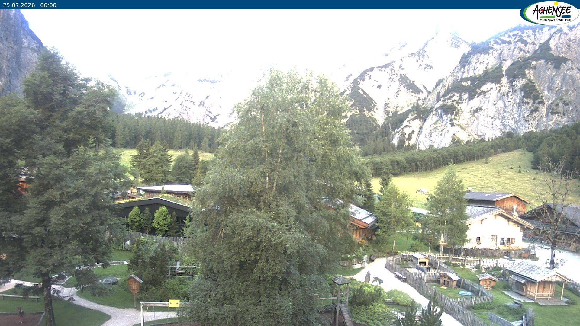 Archiv Foto Webcam Gramaialm bei Pertisau
