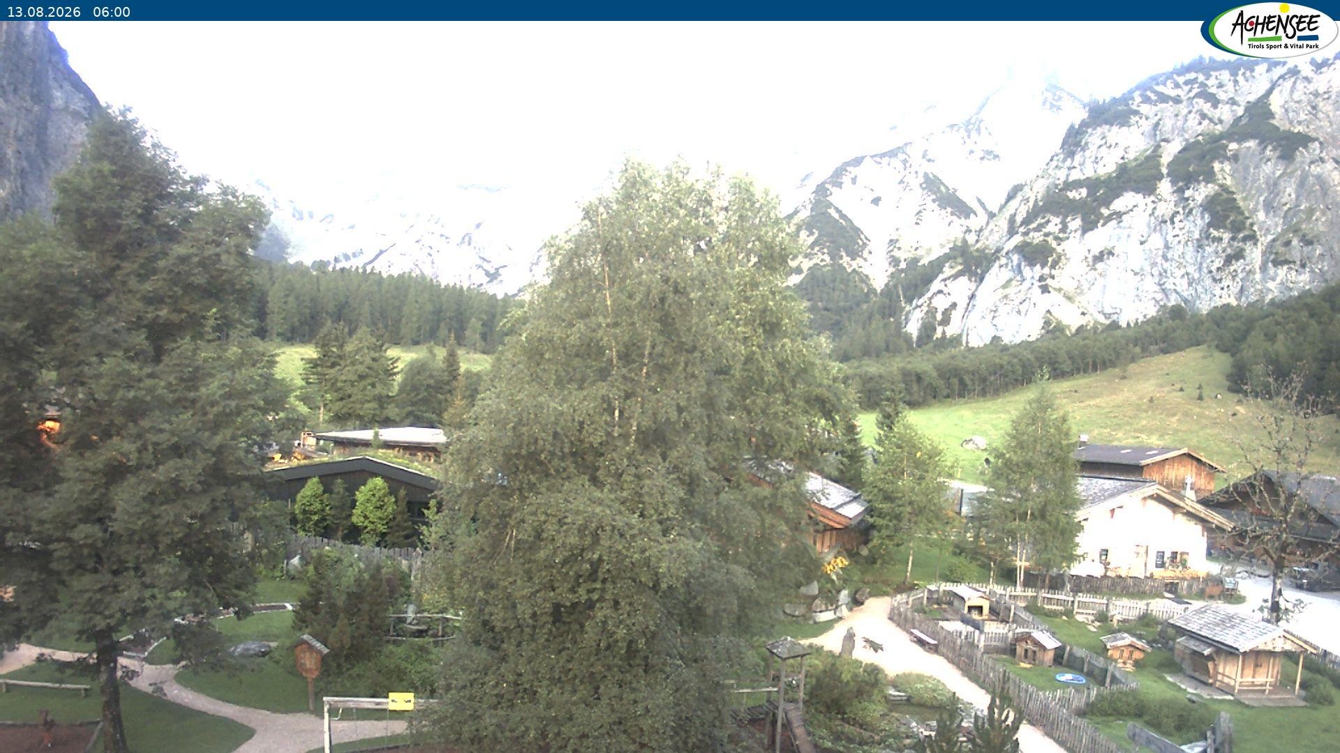 Archiv Foto Webcam Gramaialm bei Pertisau