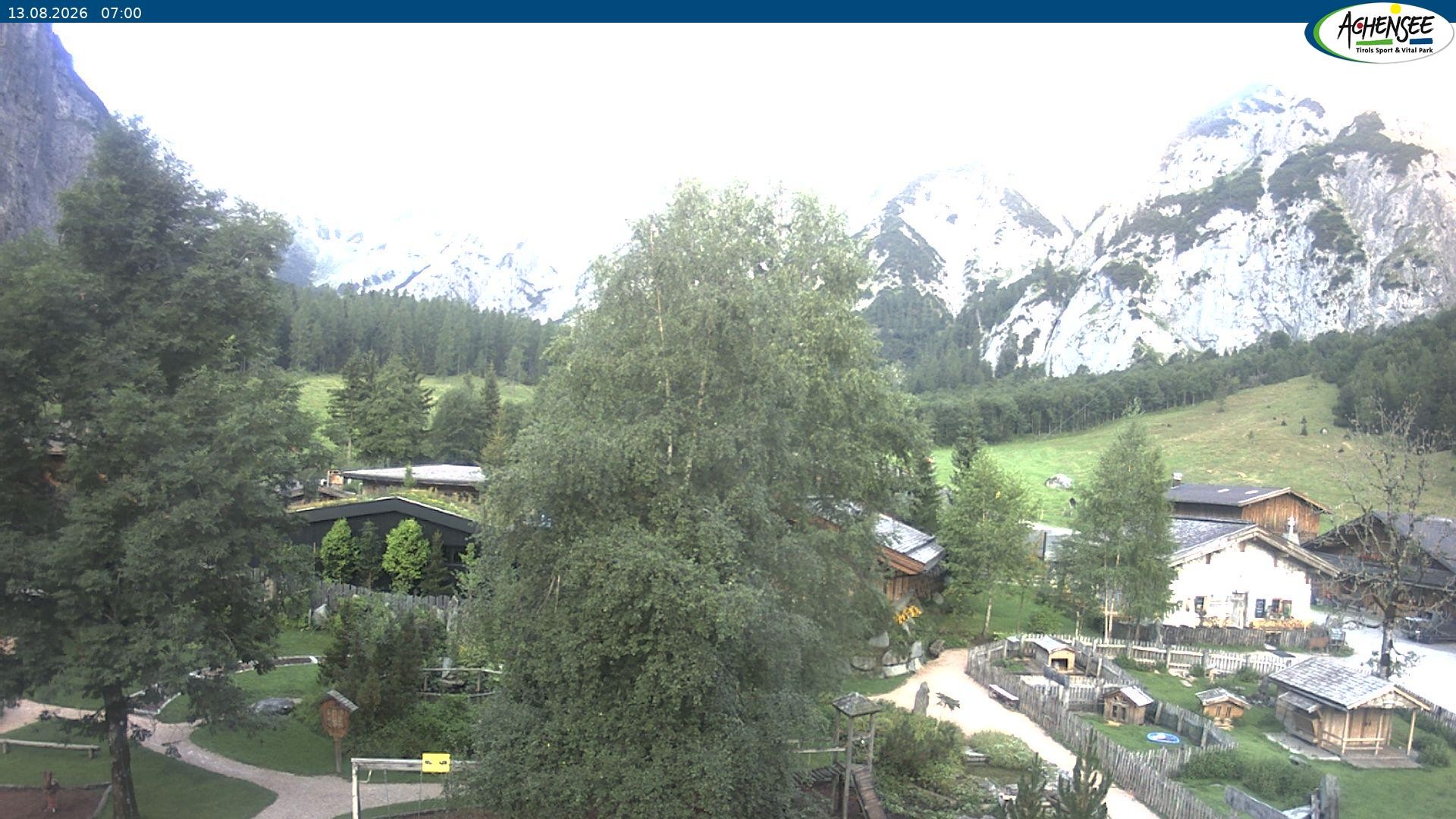 Archiv Foto Webcam Gramaialm bei Pertisau