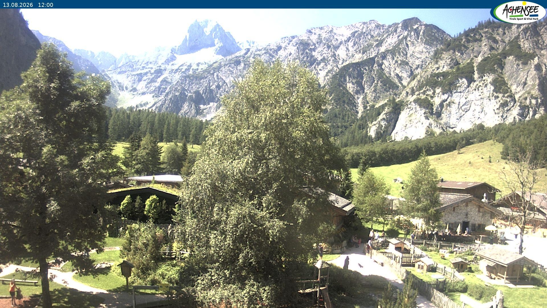 Archiv Foto Webcam Gramaialm bei Pertisau