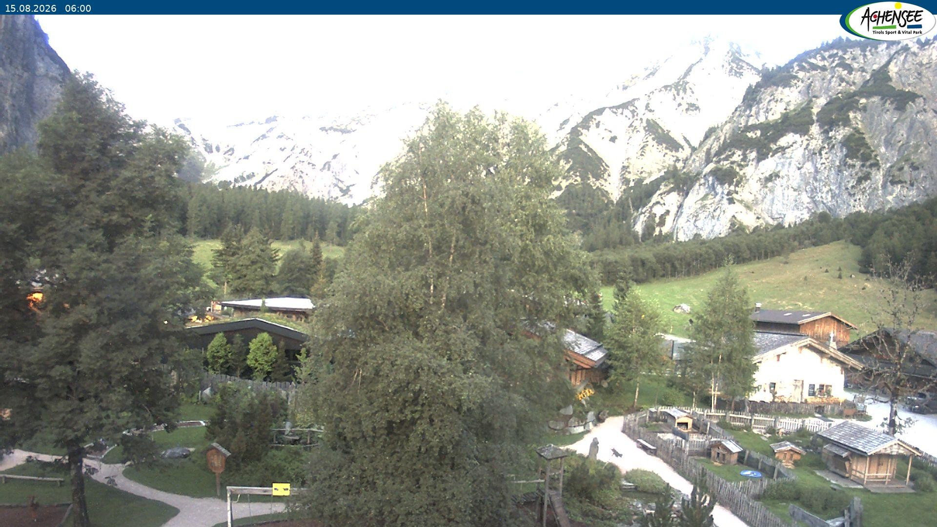 Archiv Foto Webcam Gramaialm bei Pertisau