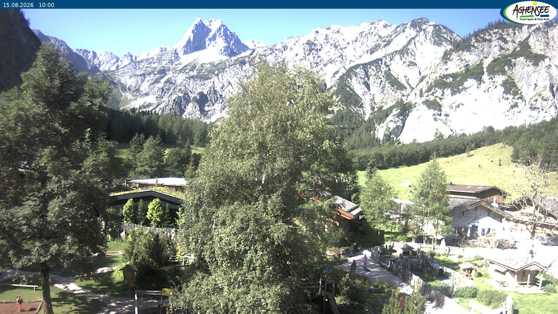 Archiv Foto Webcam Gramaialm bei Pertisau