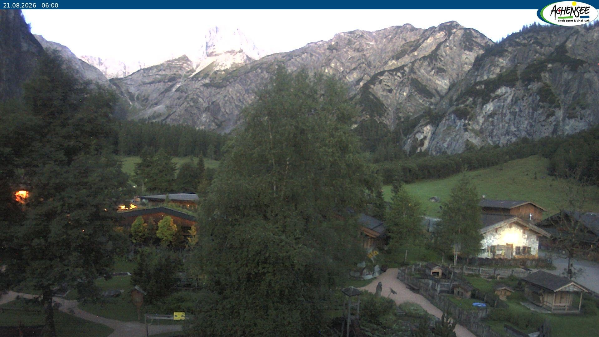 Archiv Foto Webcam Gramaialm bei Pertisau