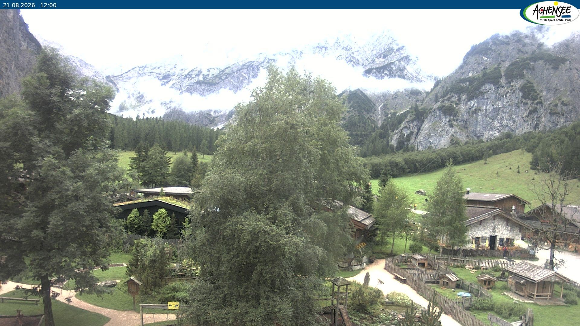 Archiv Foto Webcam Gramaialm bei Pertisau