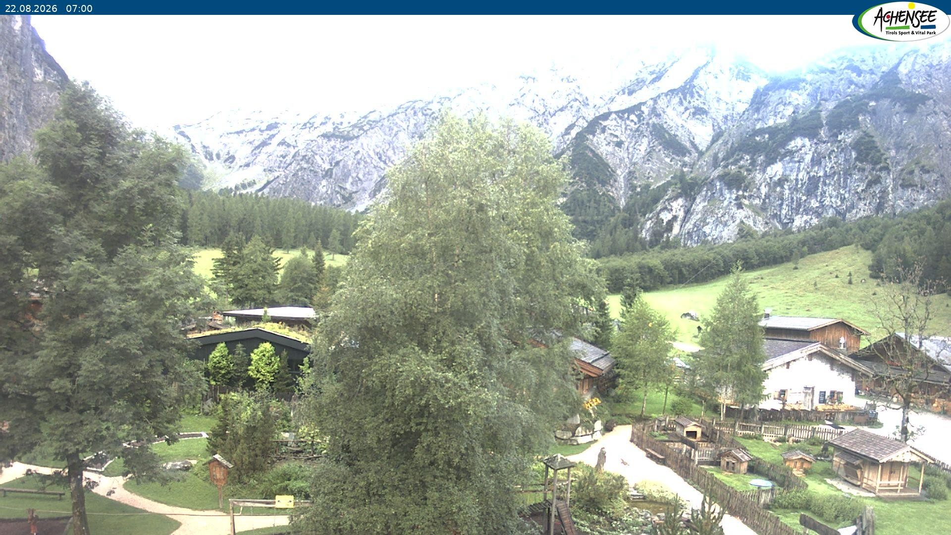 Archiv Foto Webcam Gramaialm bei Pertisau