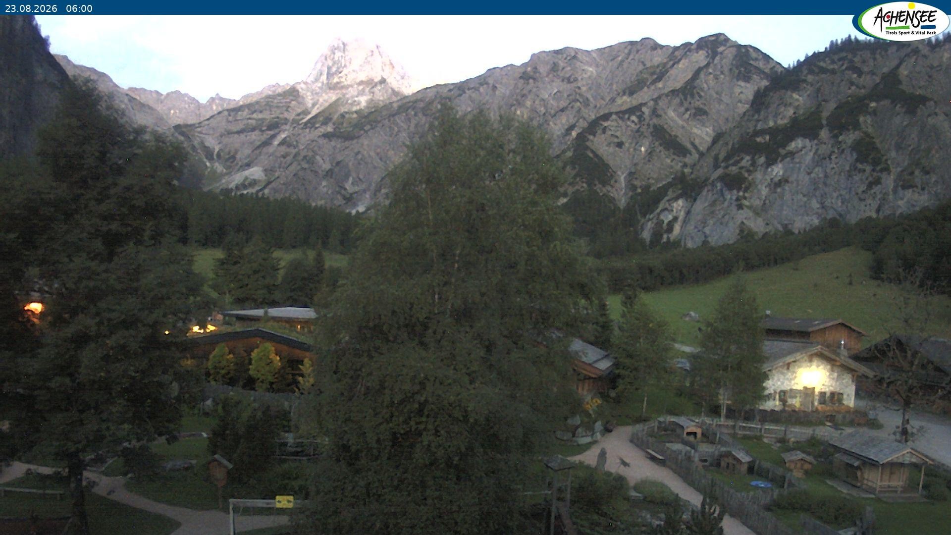 Archiv Foto Webcam Gramaialm bei Pertisau
