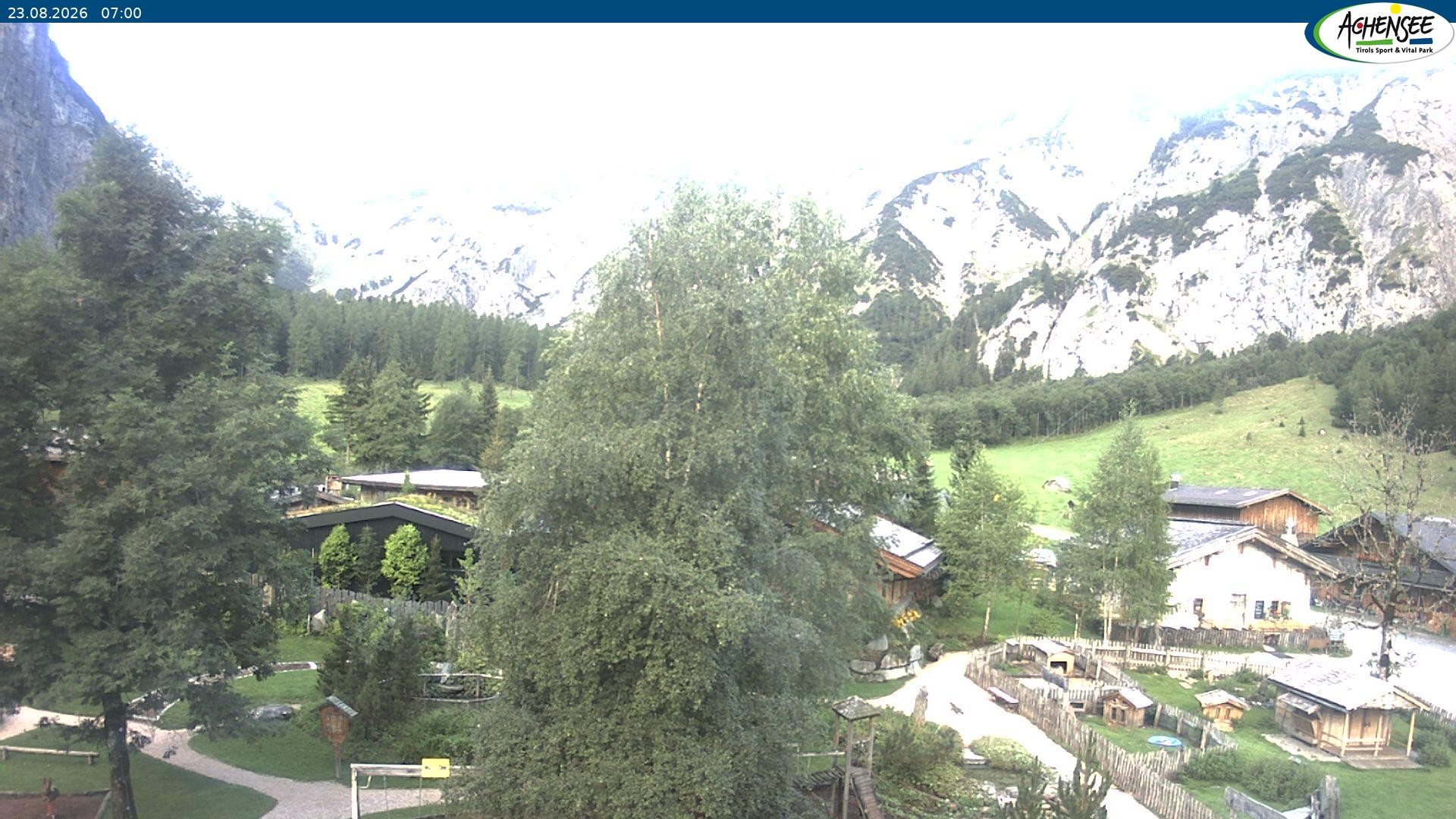 Archiv Foto Webcam Gramaialm bei Pertisau