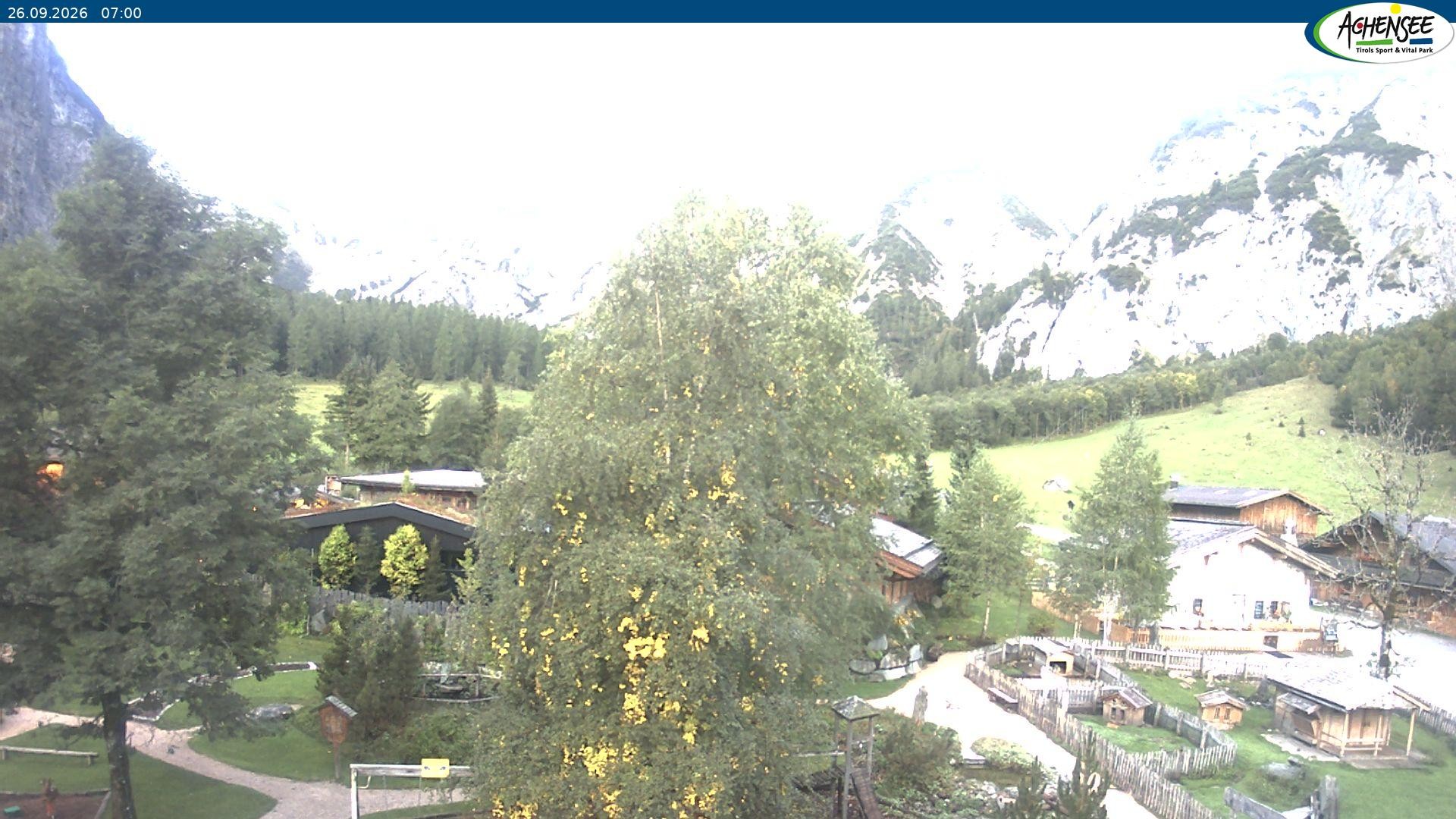 Archiv Foto Webcam Gramaialm bei Pertisau