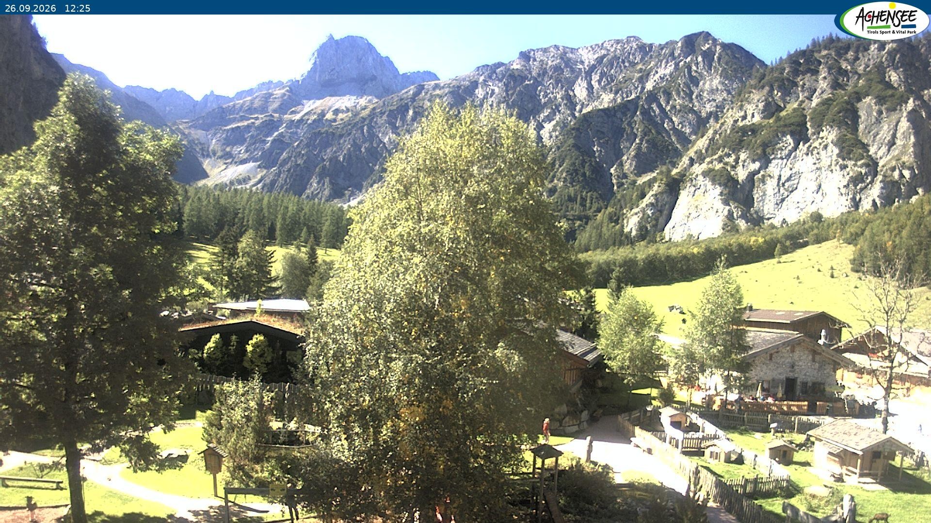Archiv Foto Webcam Gramaialm bei Pertisau