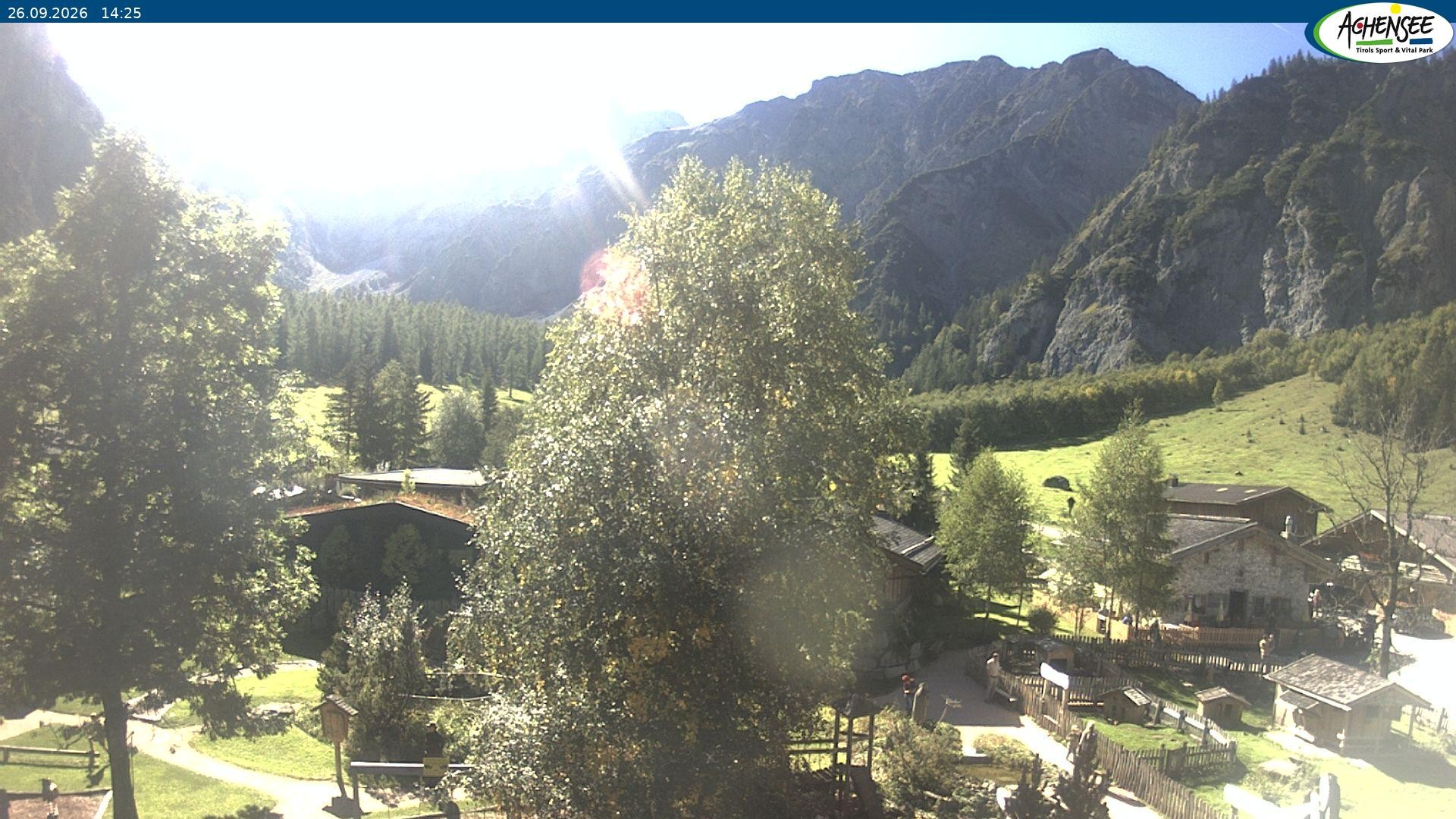 Archiv Foto Webcam Gramaialm bei Pertisau