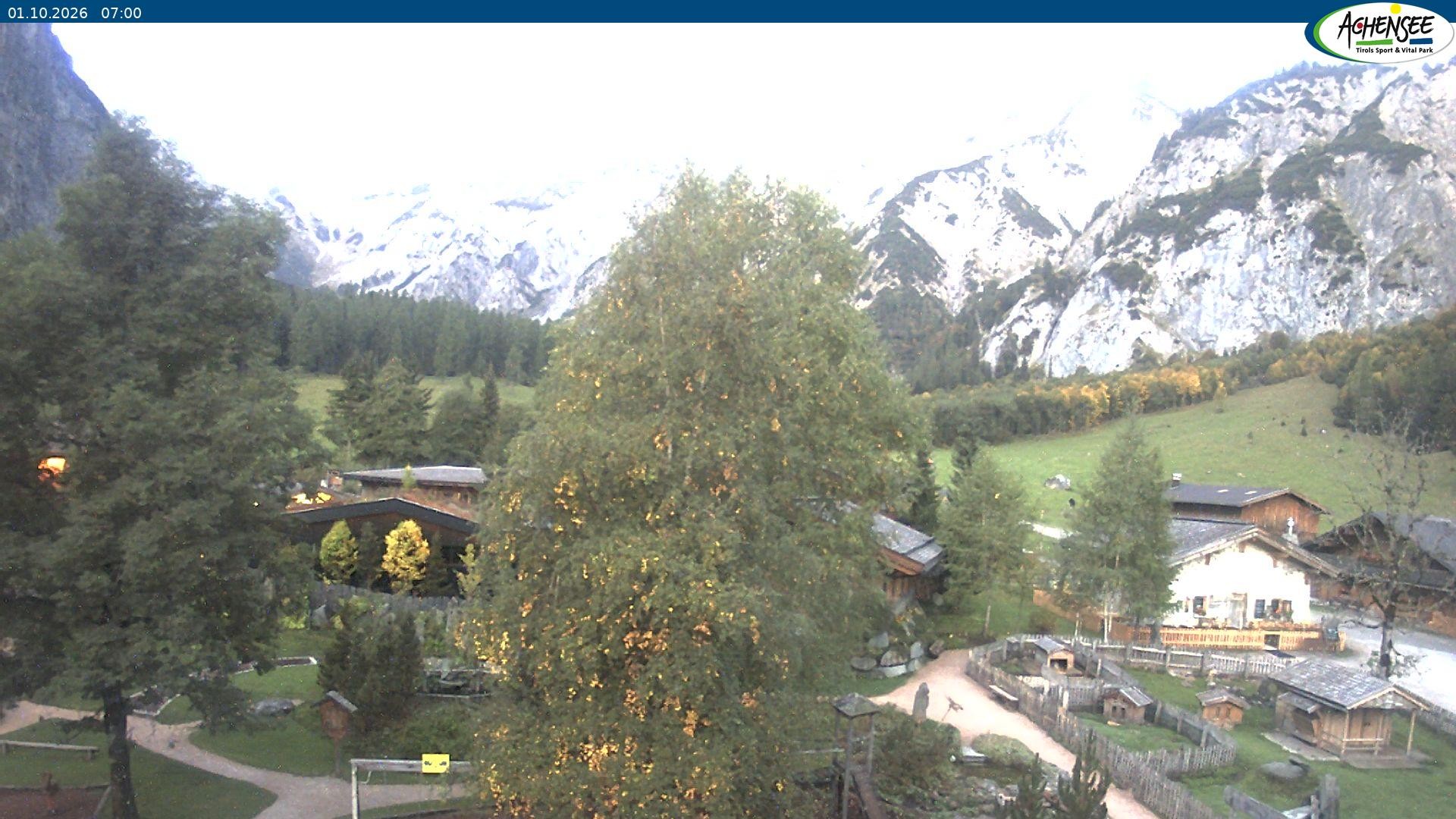 Archiv Foto Webcam Gramaialm bei Pertisau