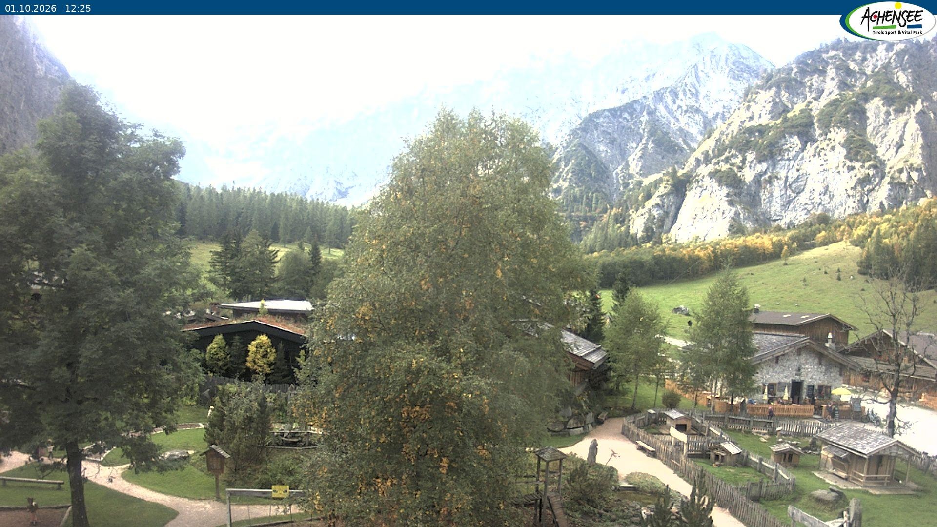 Archiv Foto Webcam Gramaialm bei Pertisau